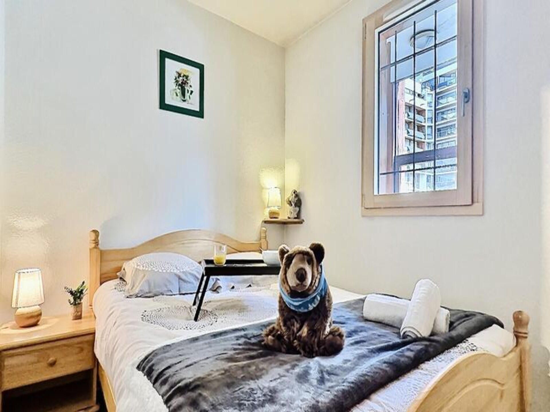Appartement 6 pers. in Val d'Isère, direct aan de hoofdstraat met balkon op het westen - foto 7