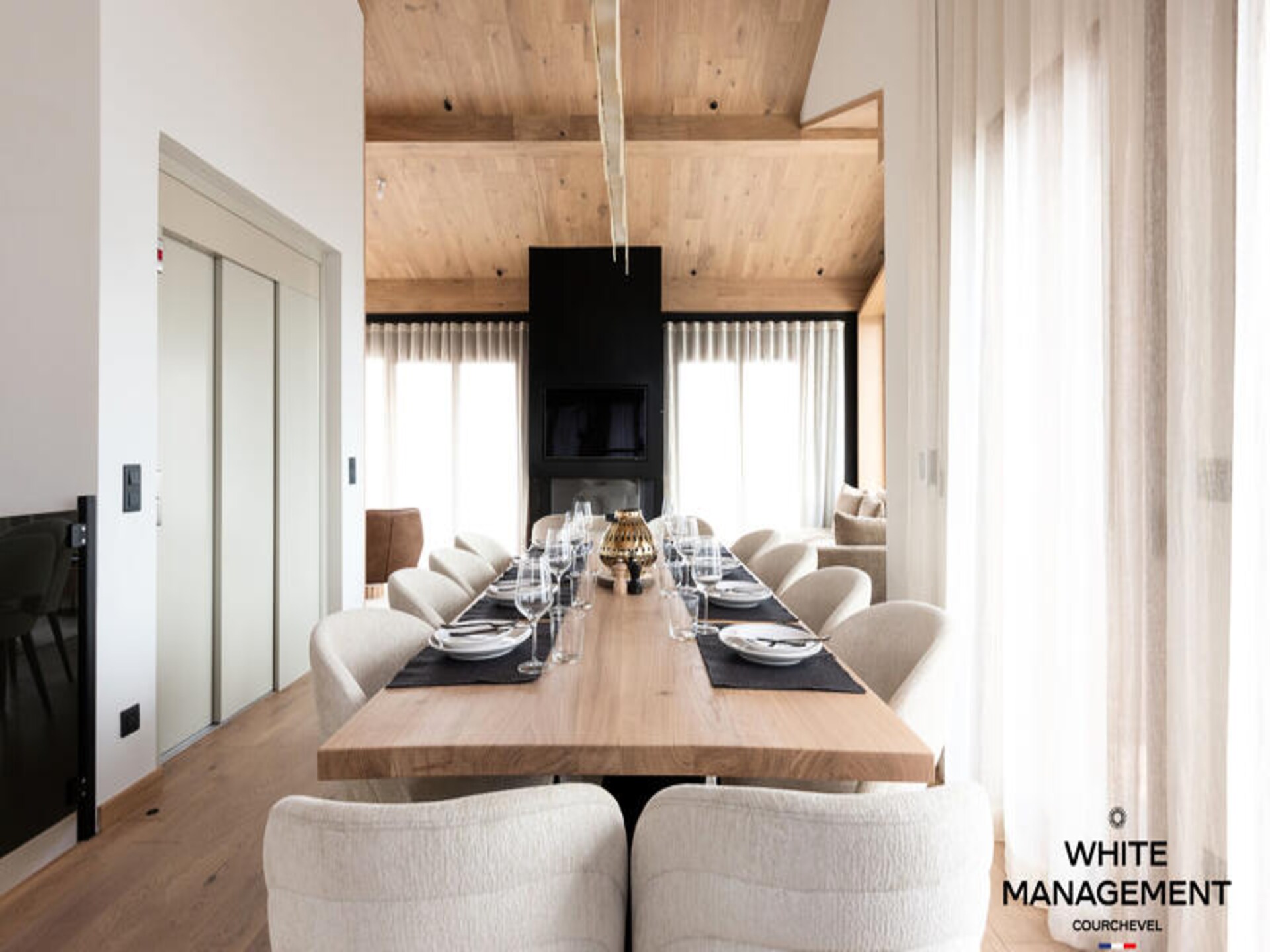 Chalet in Courchevel 1650 met sauna, jacuzzi en uitzicht op 1850 voor 12 personen - foto 10