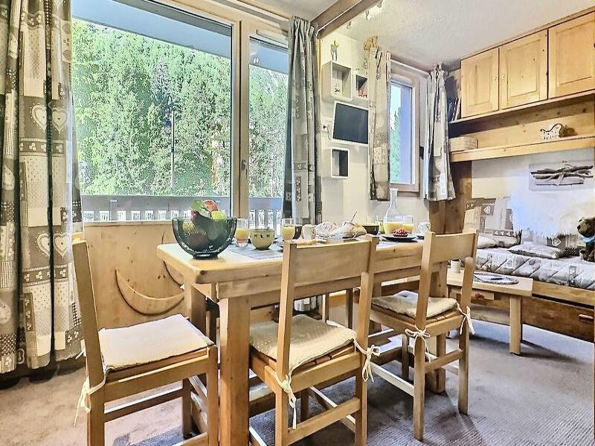 Appartement 6 pers. op zuiden met balkon in het hart van Val d'Isère - foto 2