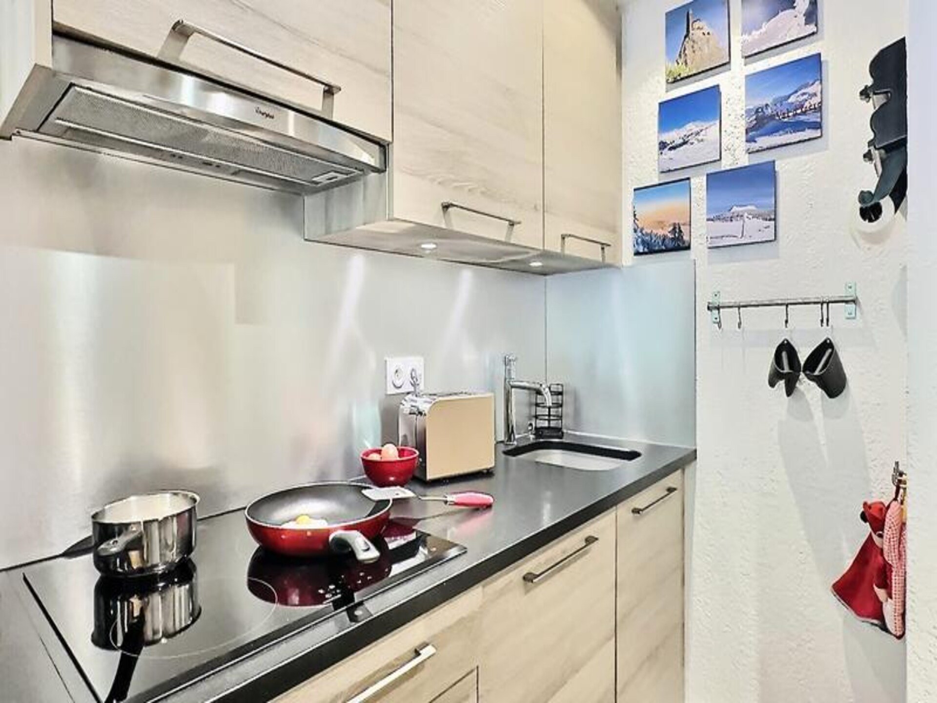 Appartement 6 pers. op zuiden met balkon in het hart van Val d'Isère - foto 3