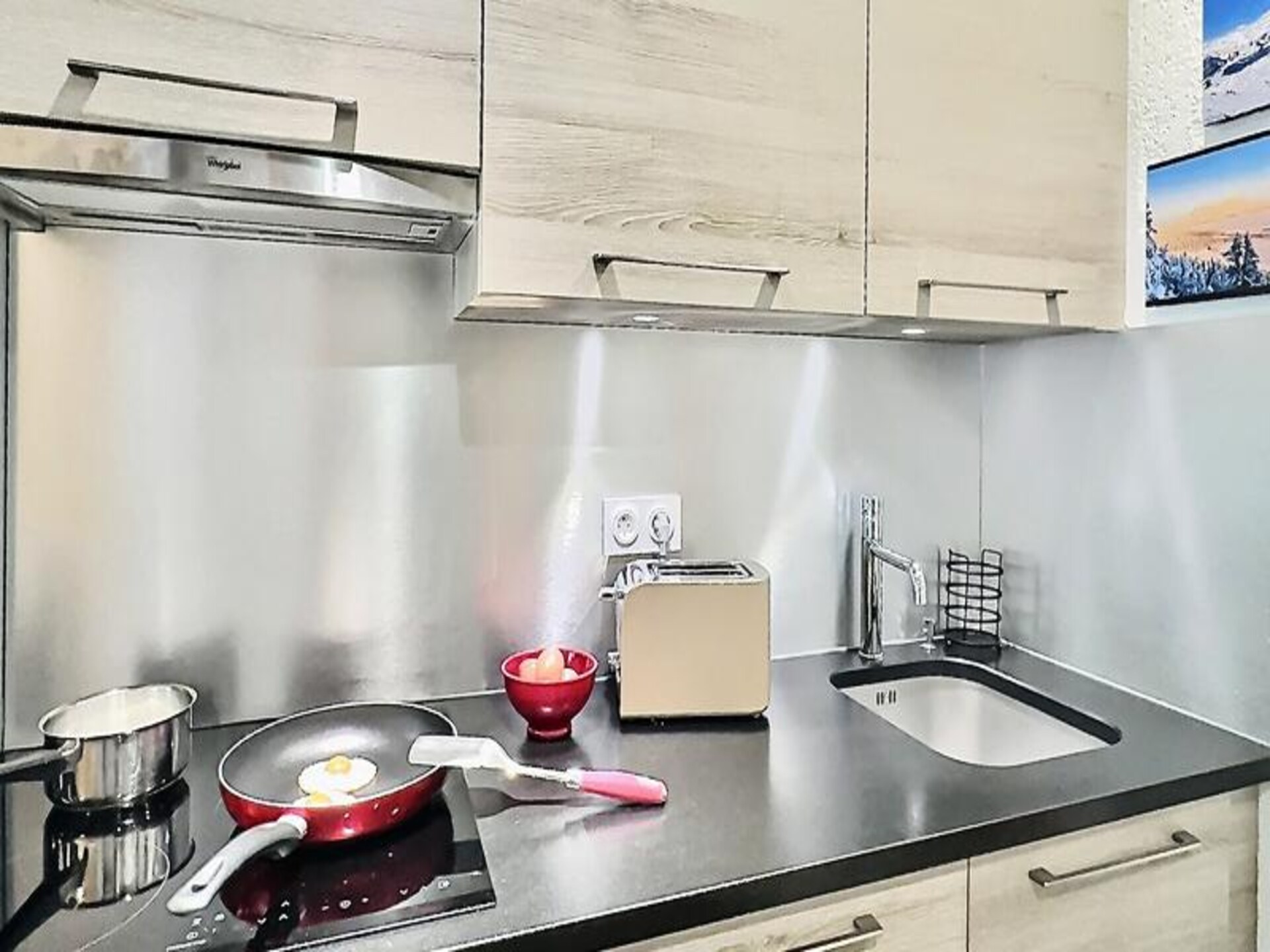 Appartement 6 pers. op zuiden met balkon in het hart van Val d'Isère - foto 6