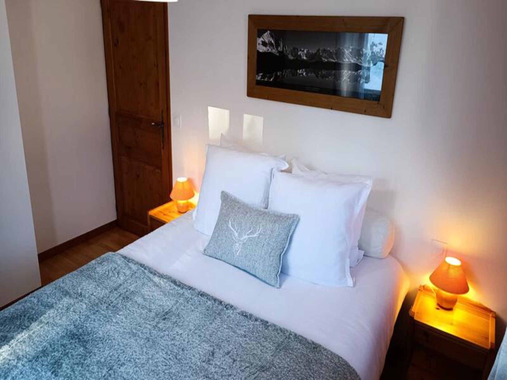 Chaletappartement 6p met Mont Blanc uitzicht in Saint-Gervais-les-Bains - foto 8