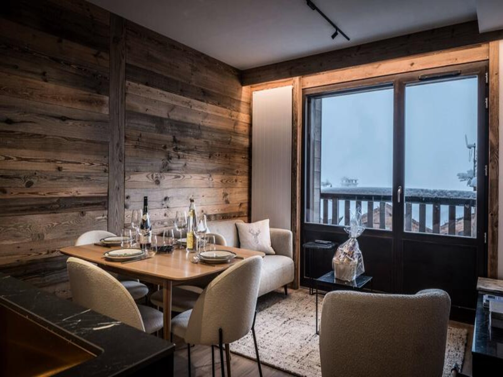 Ski-in/ski-out appartement met panoramisch uitzicht in Courchevel 1850 - foto 9
