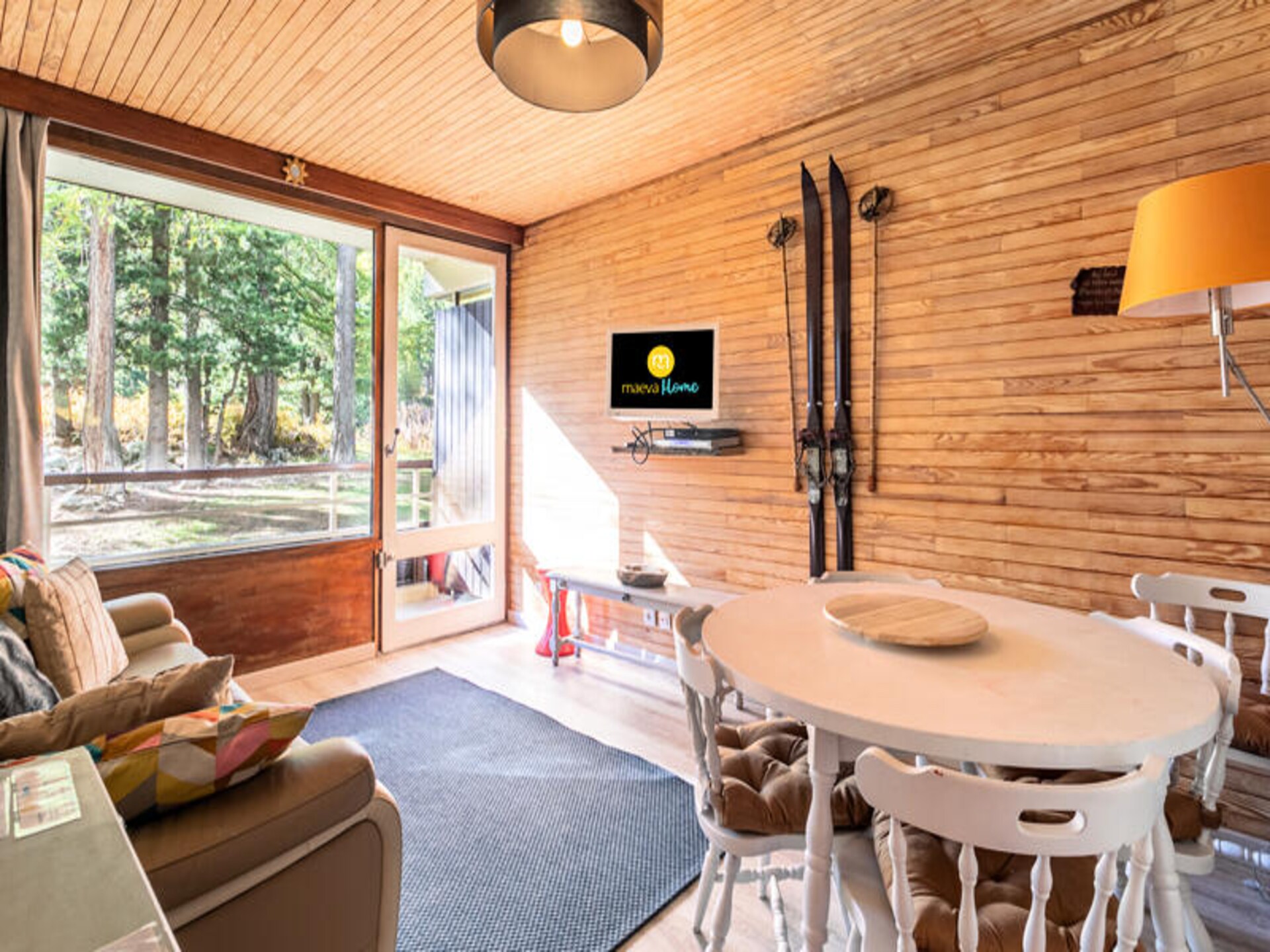 Knus appartement in Vars op 50m van de piste met balkon en boszicht - foto 2