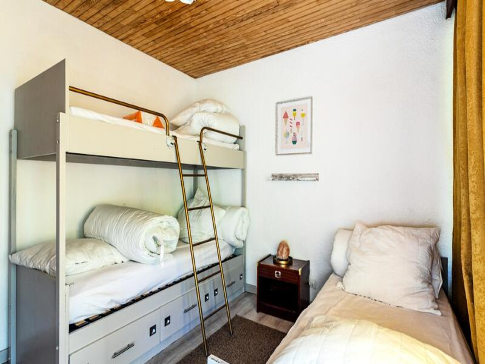 Knus appartement in Vars op 50m van de piste met balkon en boszicht - foto 8