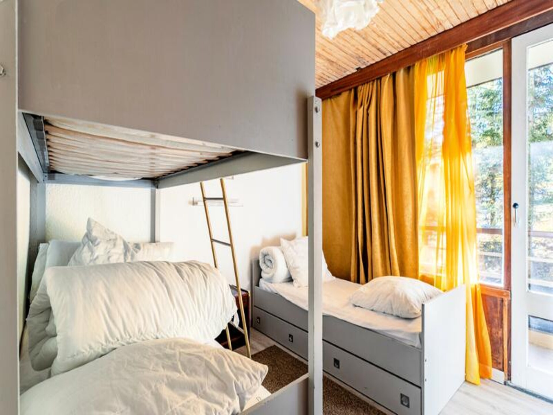Knus appartement in Vars op 50m van de piste met balkon en boszicht - foto 9
