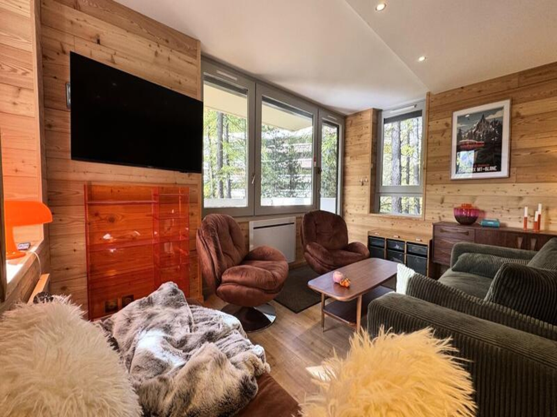 Ski-in/ski-out appartement in Vars Les Claux met terras aan de bosrand - foto 15