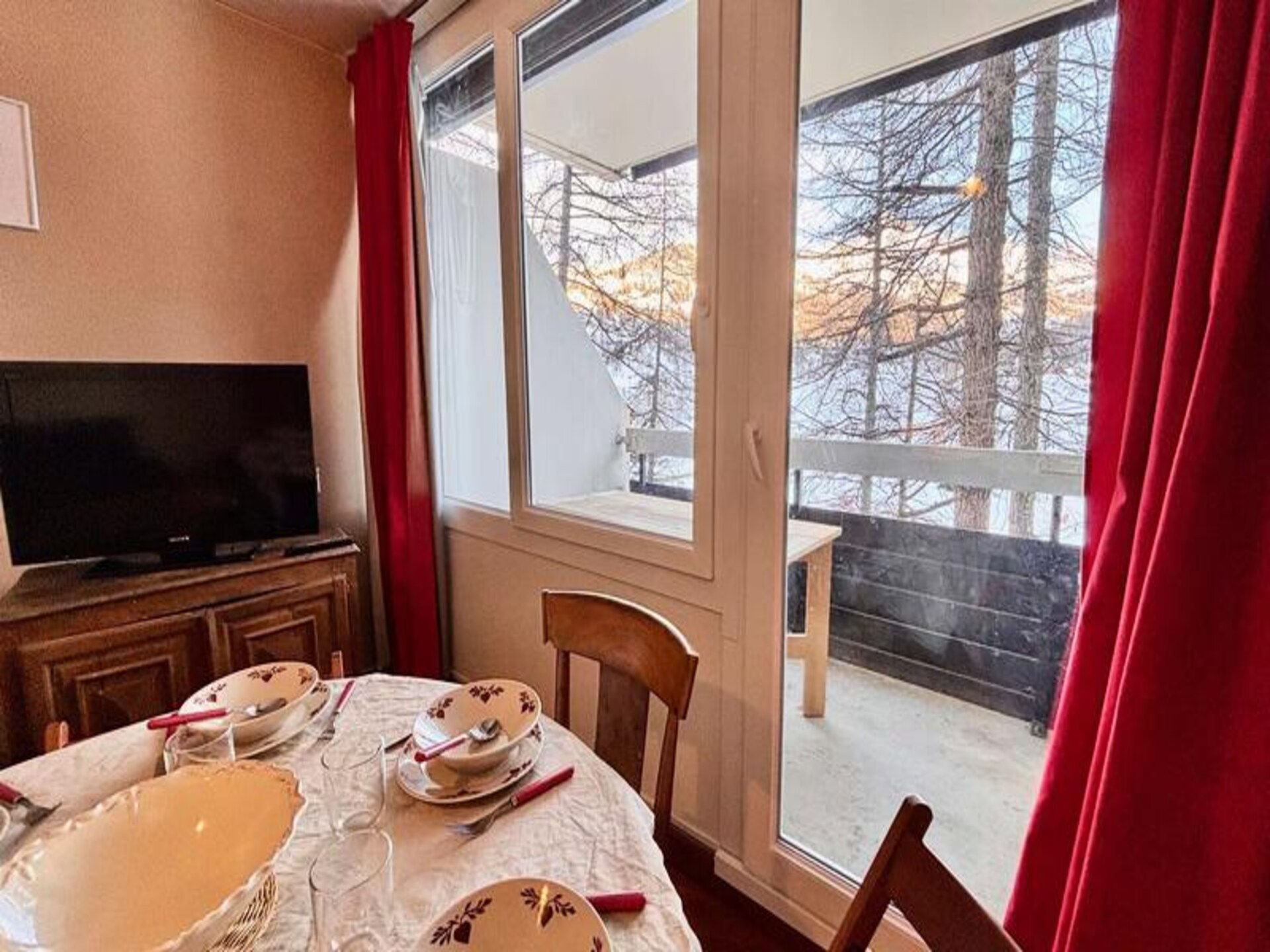 Appartement in Vars Les Claux met ski-in/ski-out en uitzicht op de bergen - foto 16