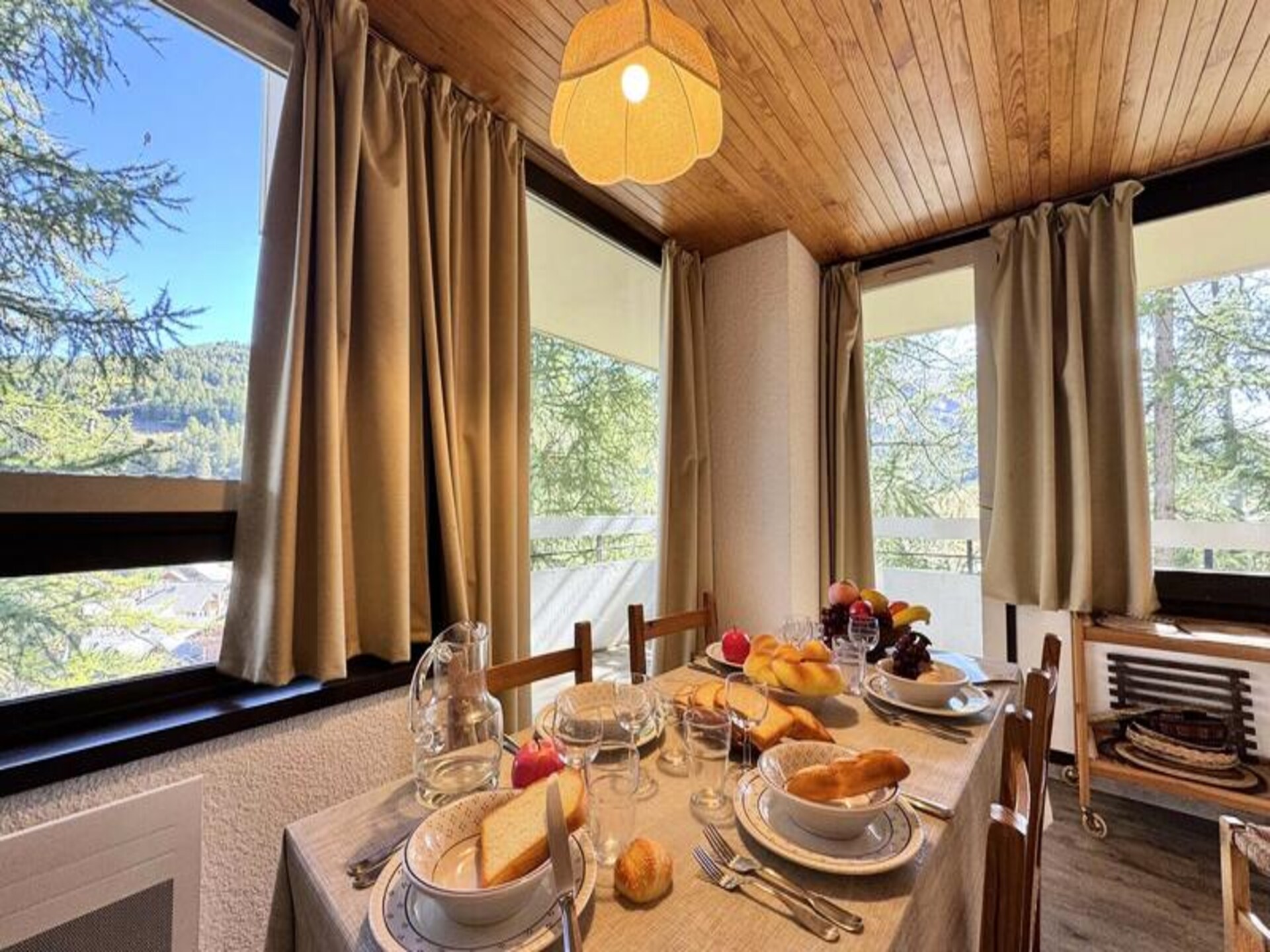 Appartement met panoramisch uitzicht en ski-in/ski-out in Vars Les Claux - foto 16