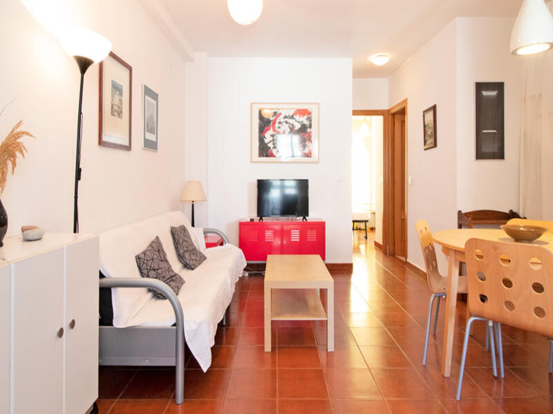 Licht appartement op 100m van strand Puerto de Sagunto, 6 personen - foto 7