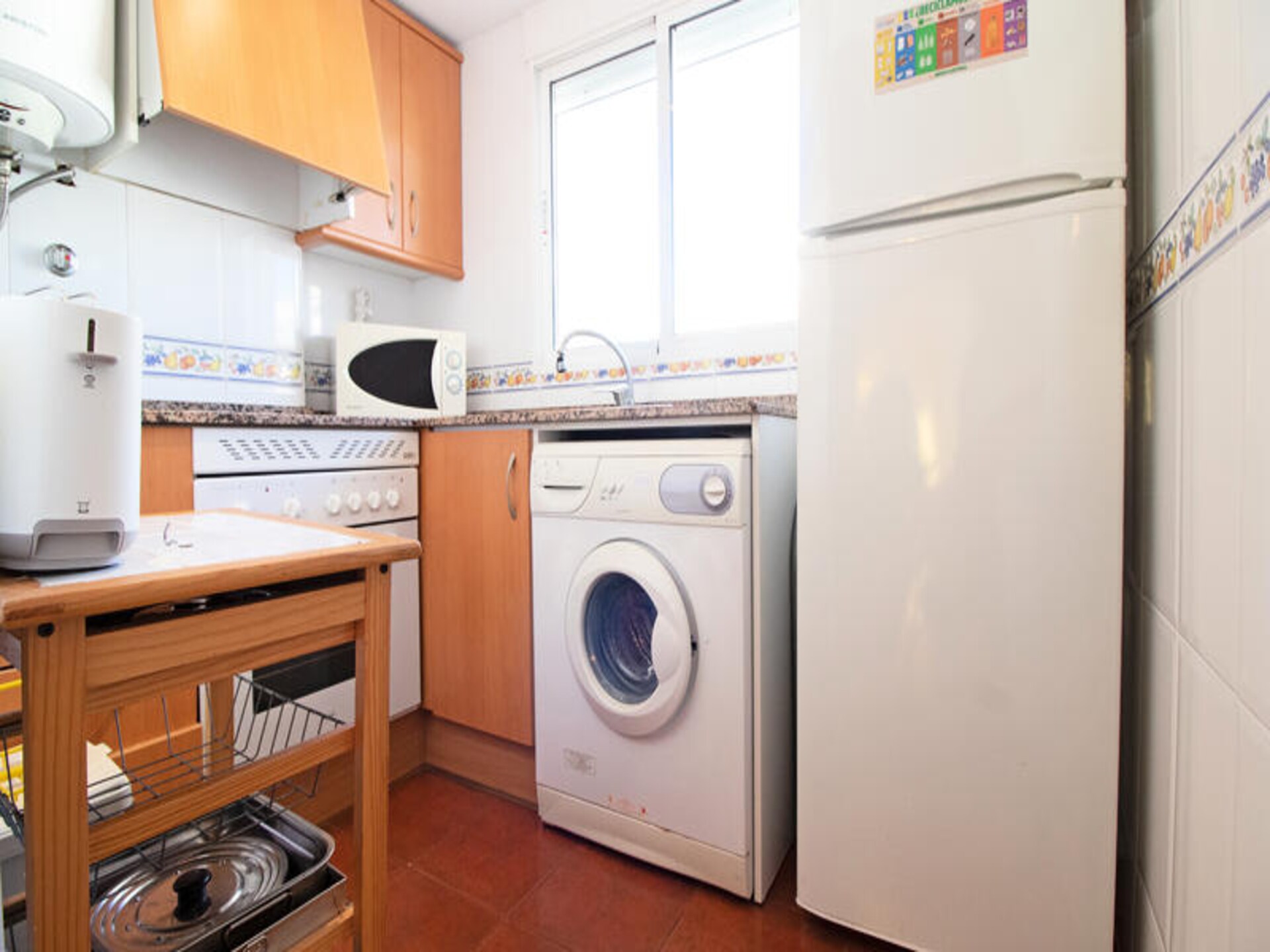 Licht appartement op 100m van strand Puerto de Sagunto, 6 personen - foto 11