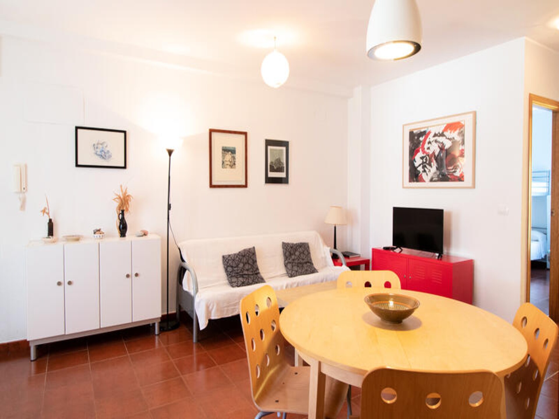 Licht appartement op 100m van strand Puerto de Sagunto, 6 personen - foto 13