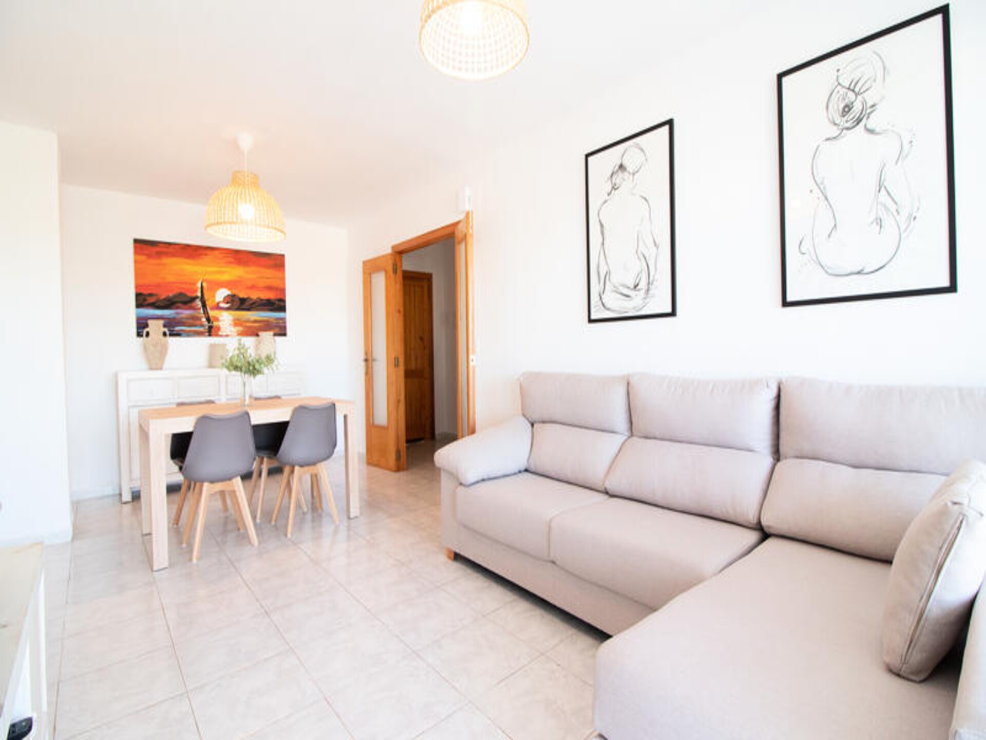 Licht appartement op 300 meter van Playa Almardá in Puerto de Sagunto - foto 7