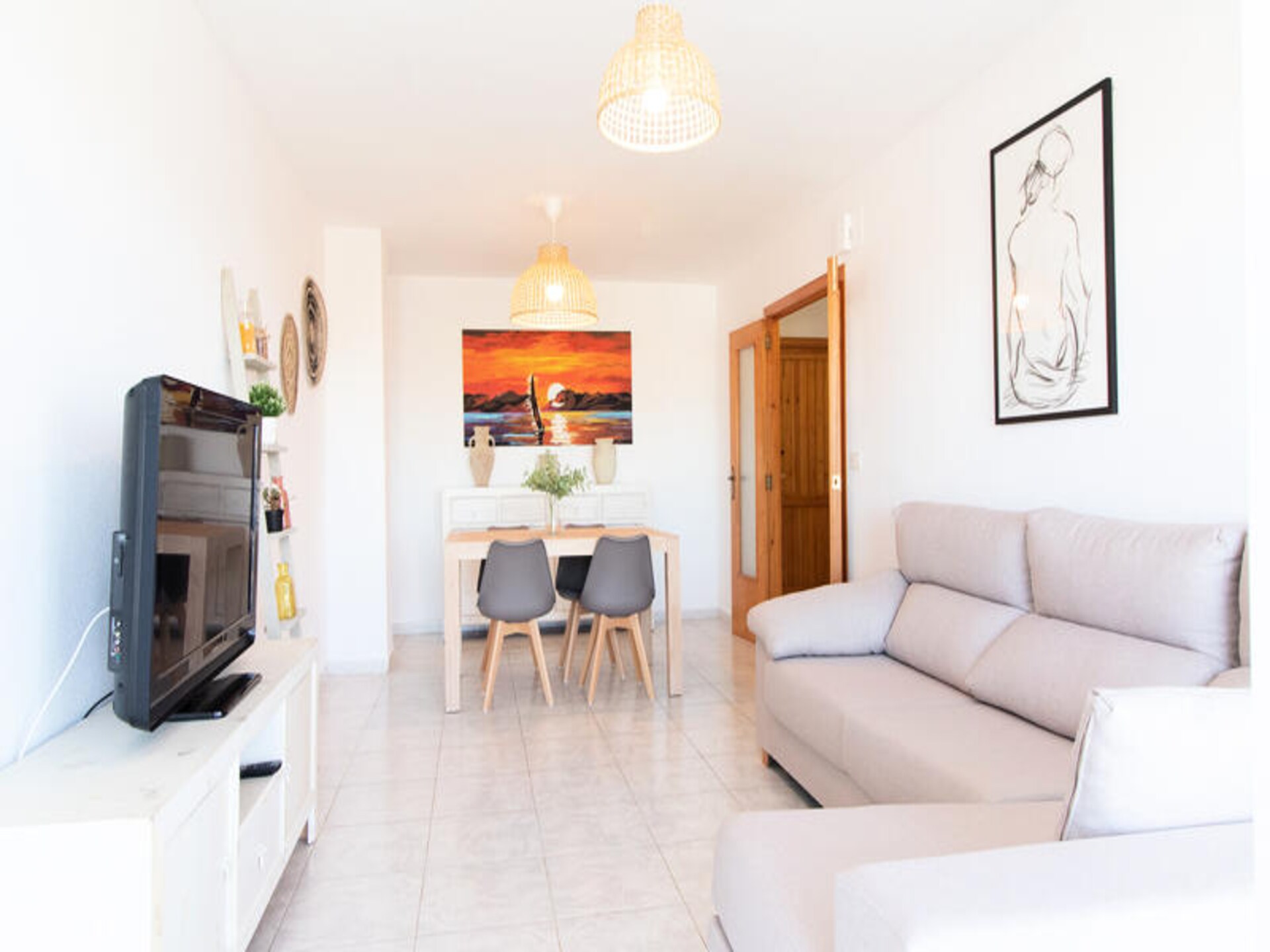 Licht appartement op 300 meter van Playa Almardá in Puerto de Sagunto - foto 11