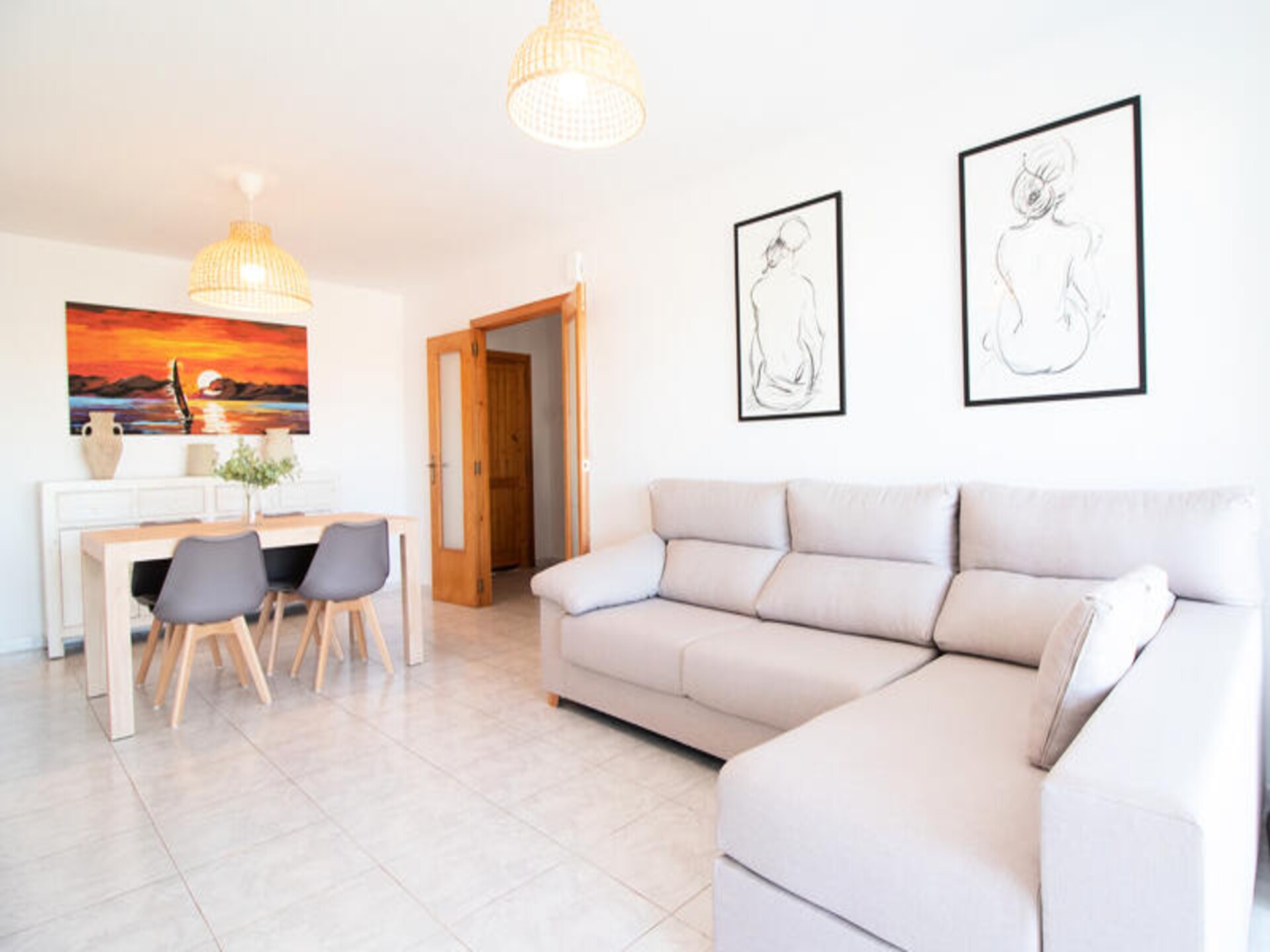 Licht appartement op 300 meter van Playa Almardá in Puerto de Sagunto - foto 15