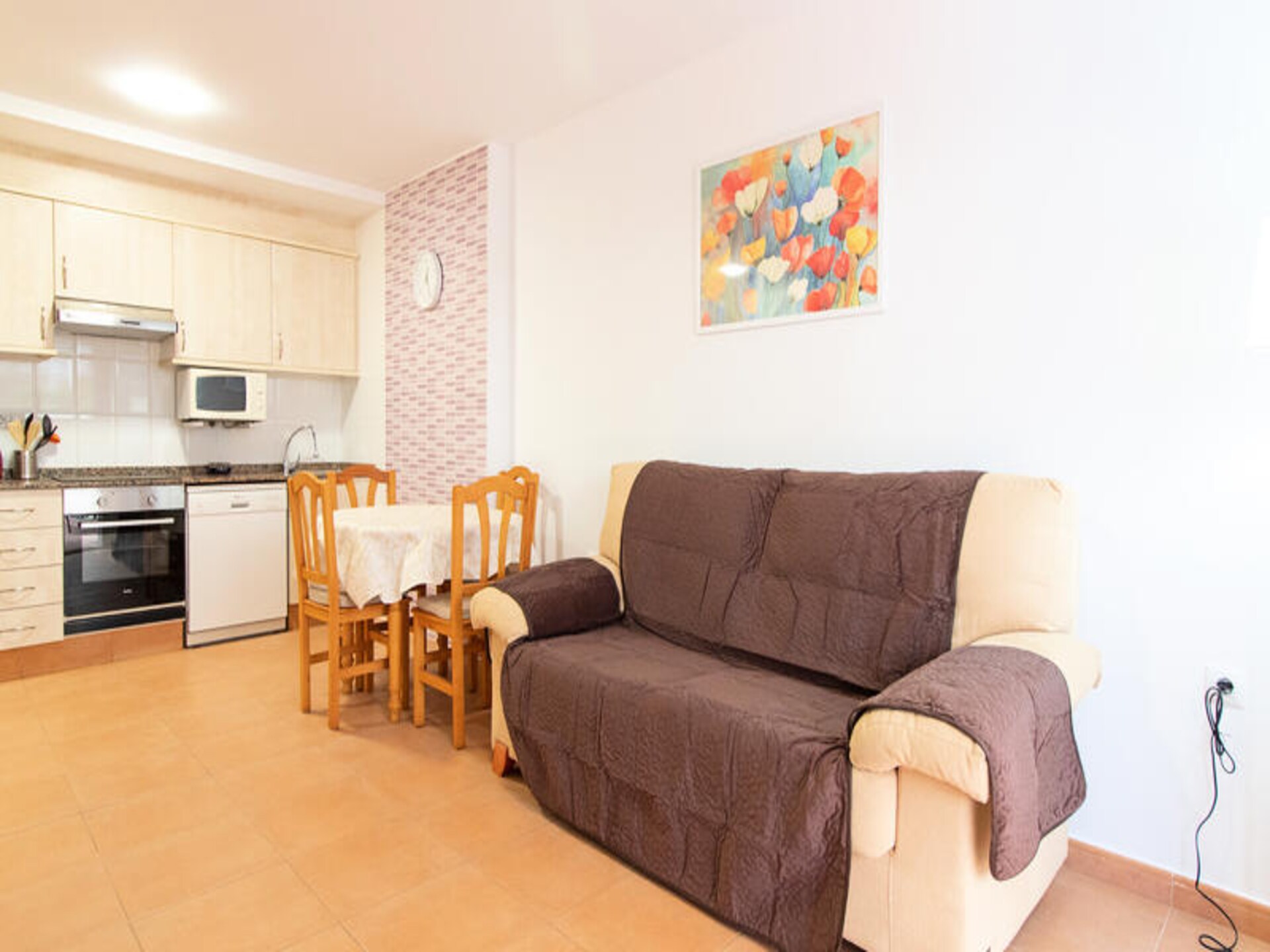 Licht appartement op loopafstand van strand in Canet d'En Berenguer - foto 8