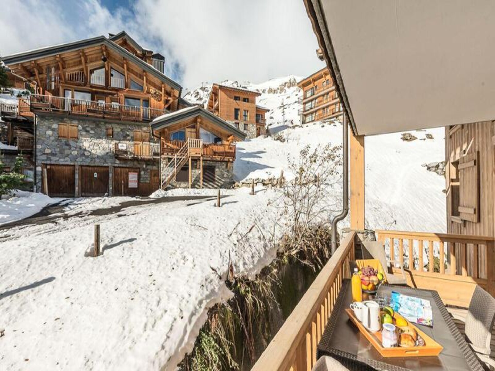Comfortabel 6-persoons appartement in Tignes Le Lac, 50m van de piste - foto 4