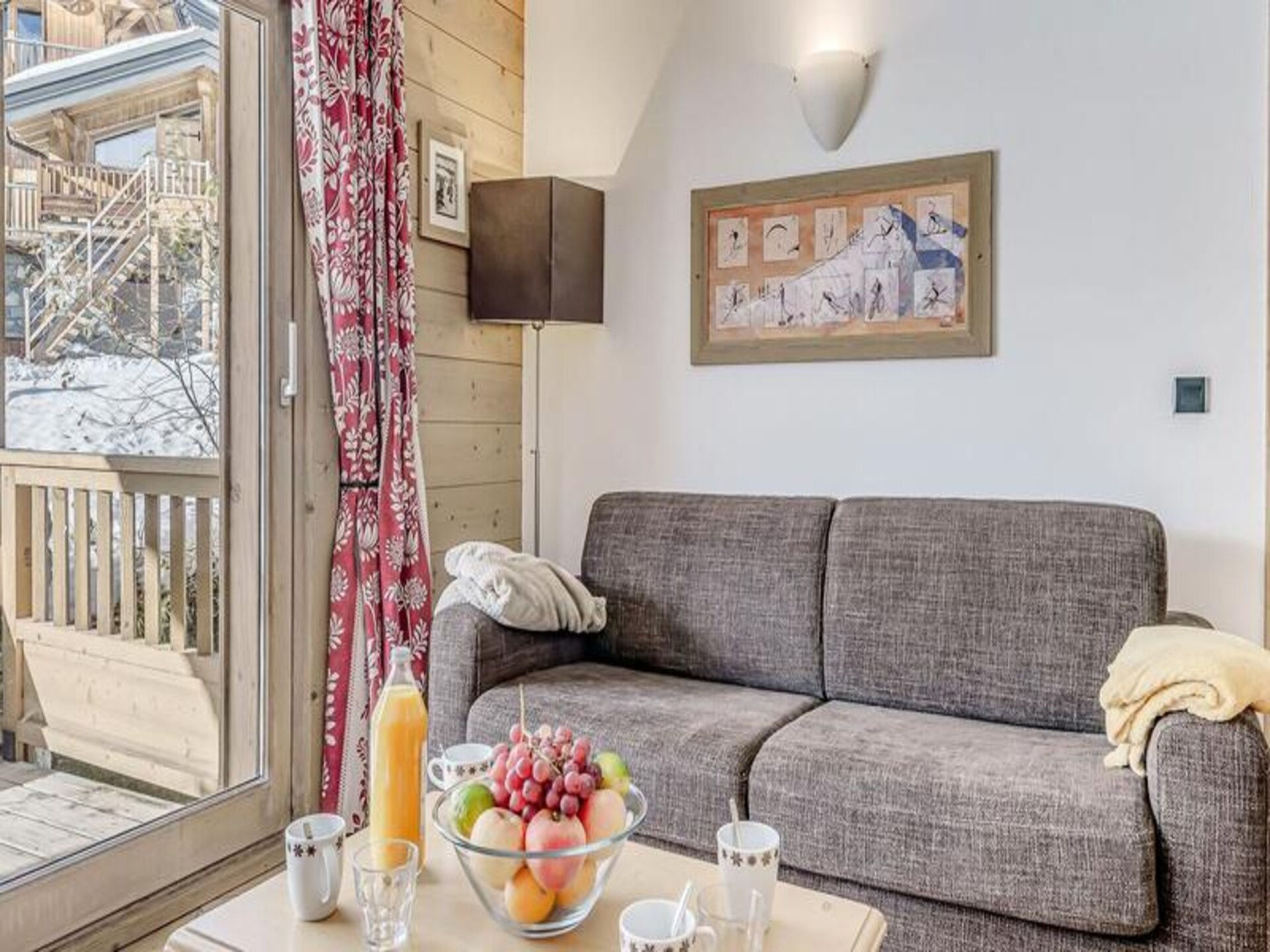 Comfortabel 6-persoons appartement in Tignes Le Lac, 50m van de piste - foto 12