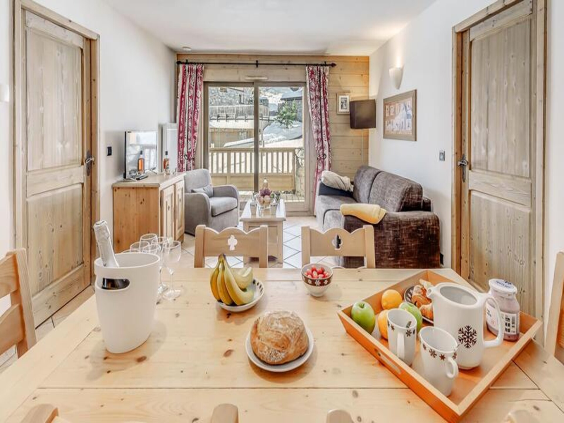 Comfortabel 6-persoons appartement in Tignes Le Lac, 50m van de piste - foto 19