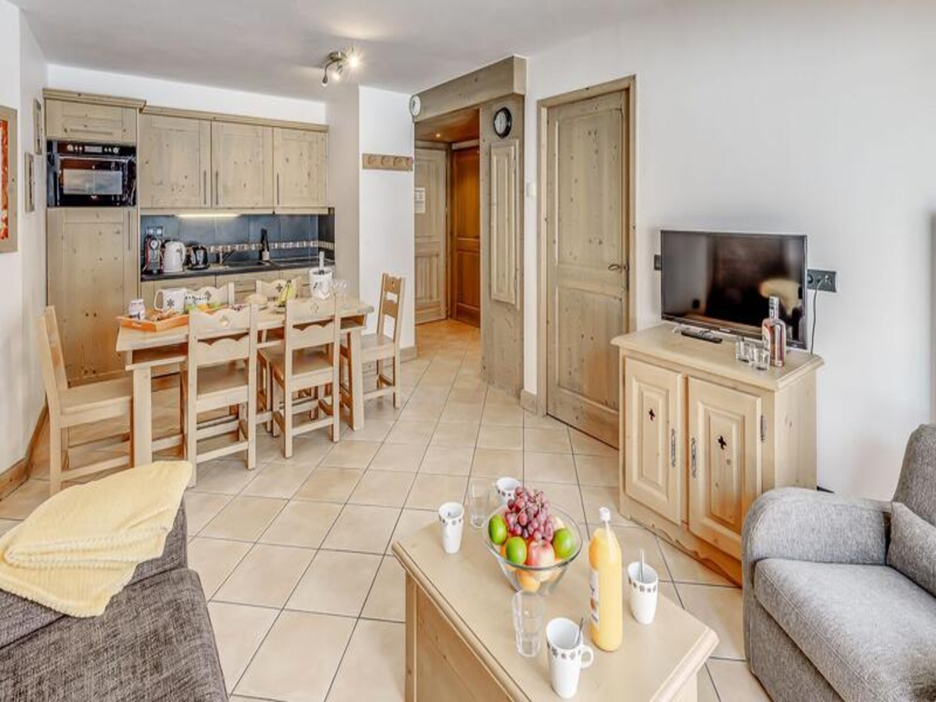 Comfortabel 6-persoons appartement in Tignes Le Lac, 50m van de piste - foto 20