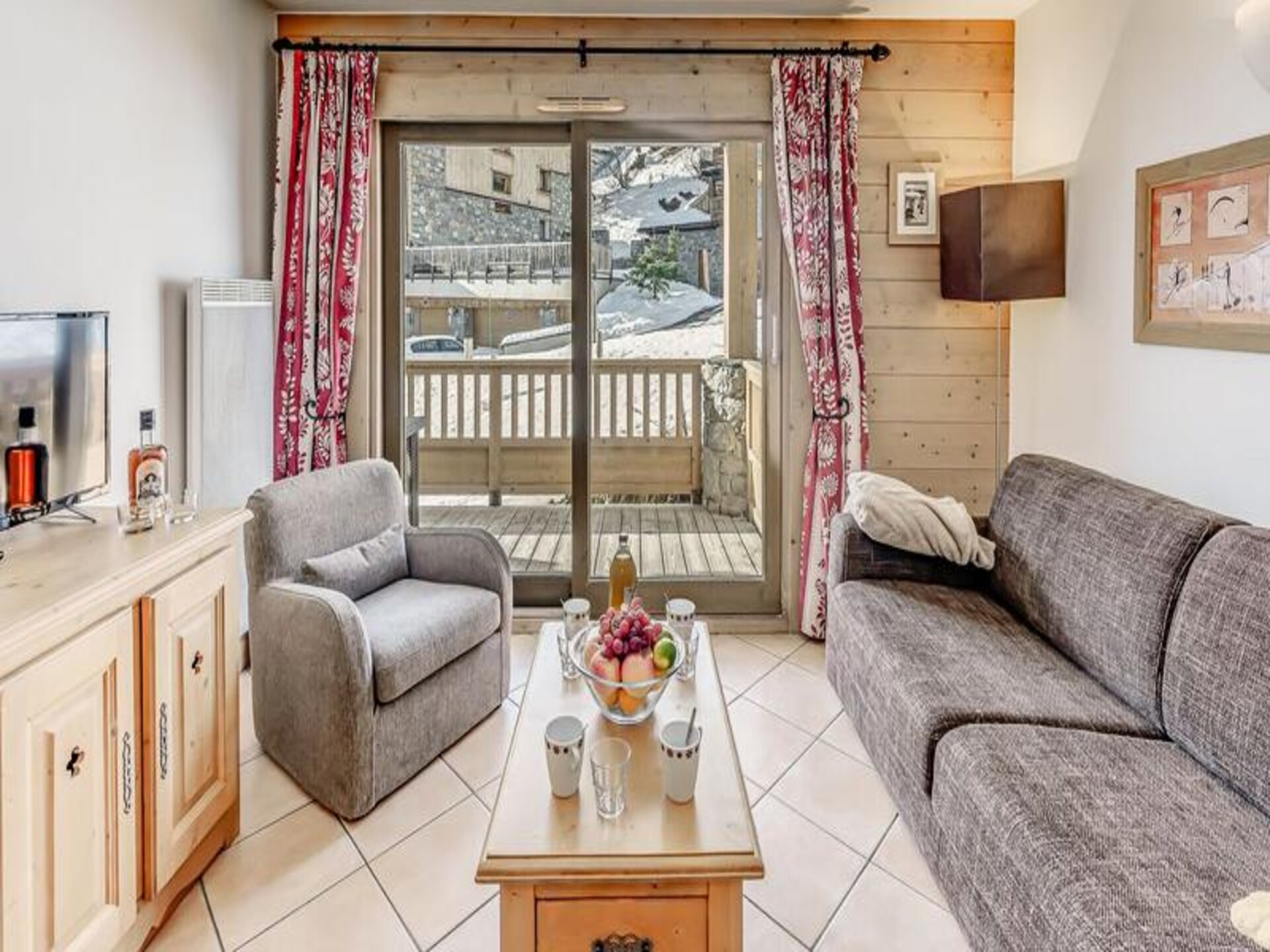 Comfortabel 6-persoons appartement in Tignes Le Lac, 50m van de piste - foto 22