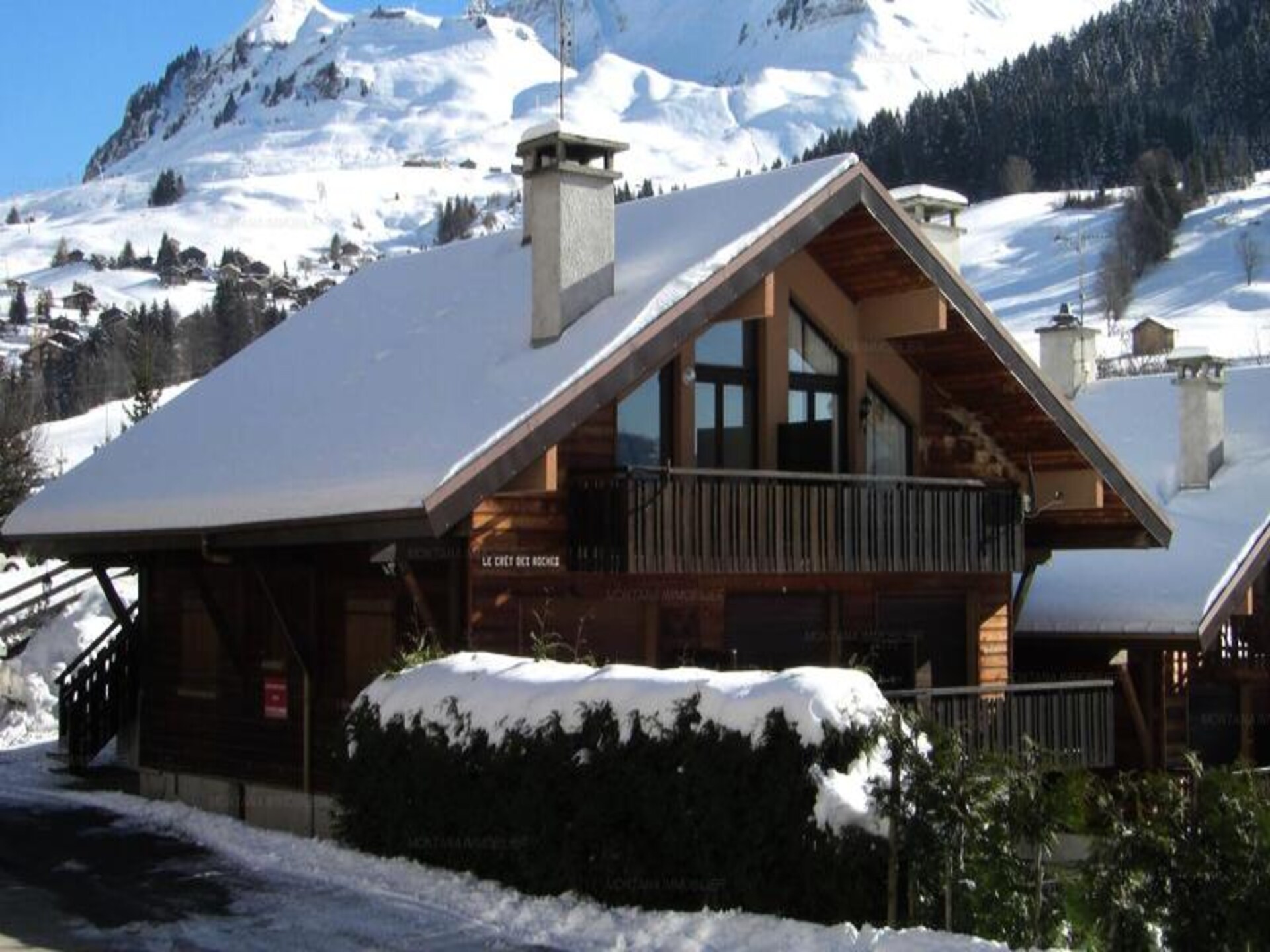 Knusse studio met balkon en Alpenzicht op 1,1 km van de piste - foto 12