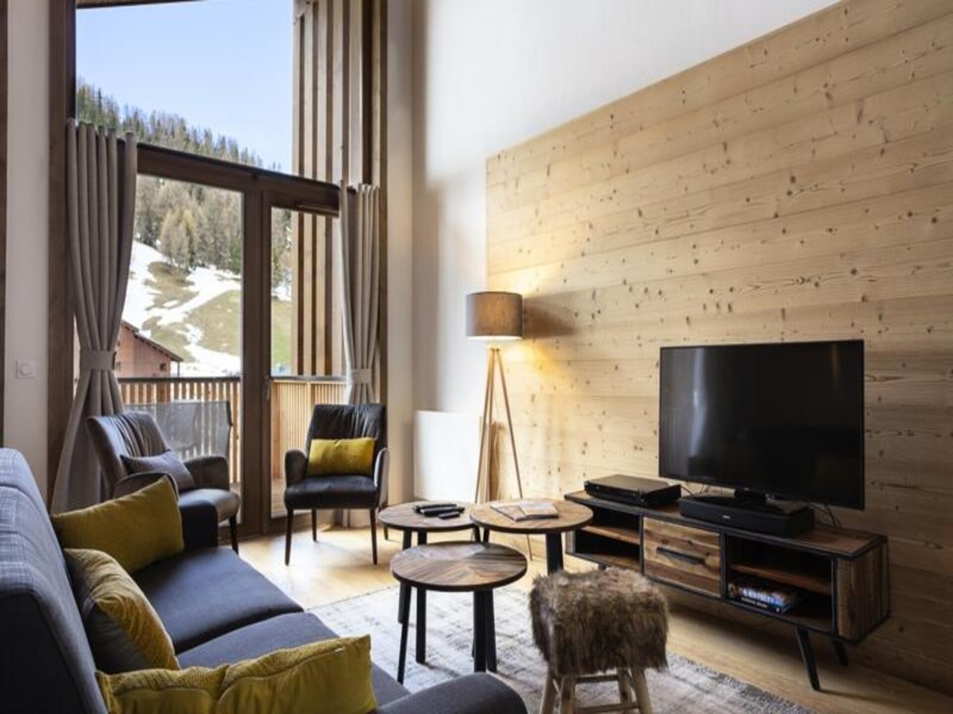 Ski-in/ski-out appartement voor 6 personen direct aan de piste in La Plagne 1800 - foto 4
