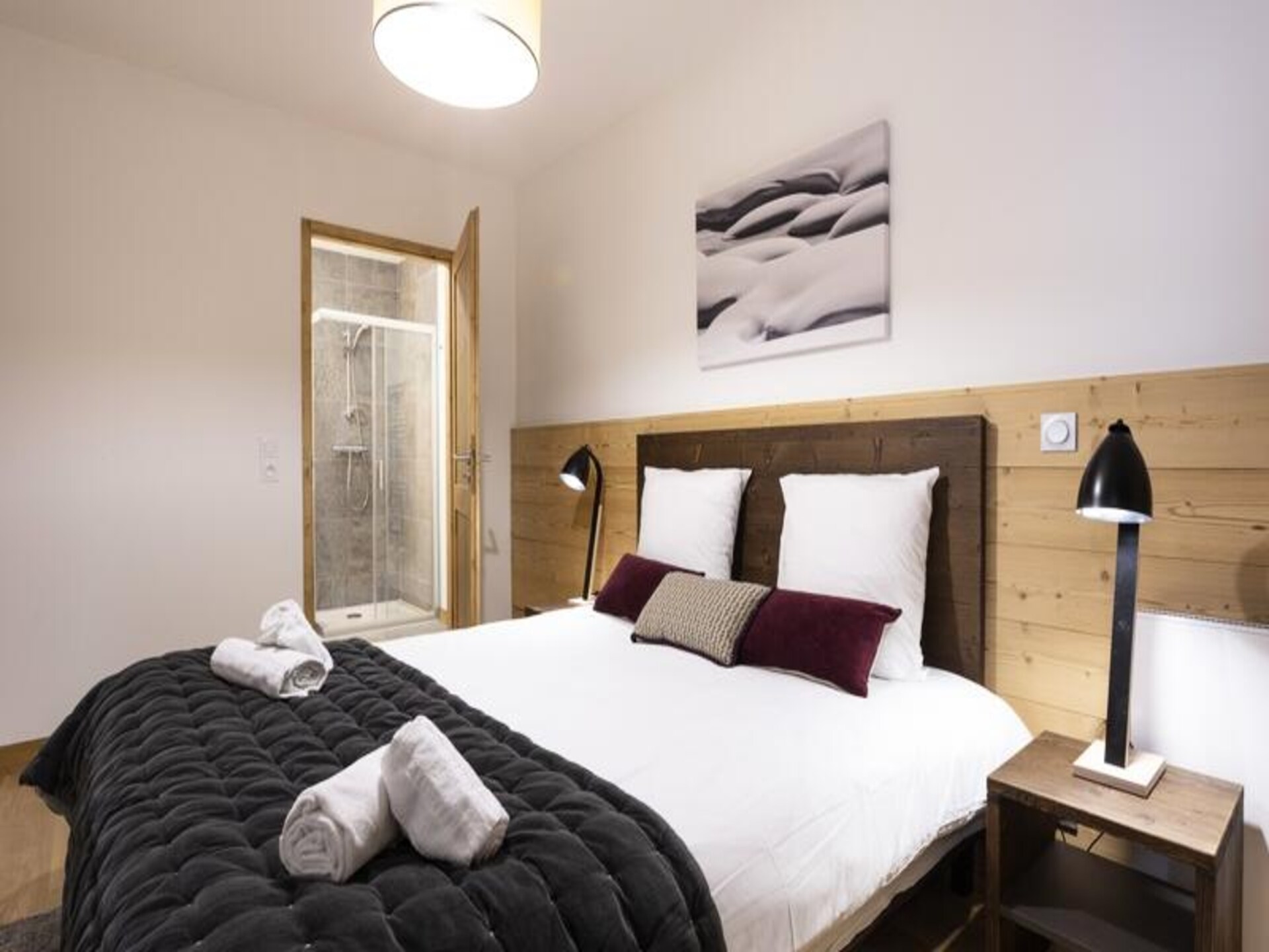 Ski-in/ski-out appartement voor 6 personen direct aan de piste in La Plagne 1800 - foto 9