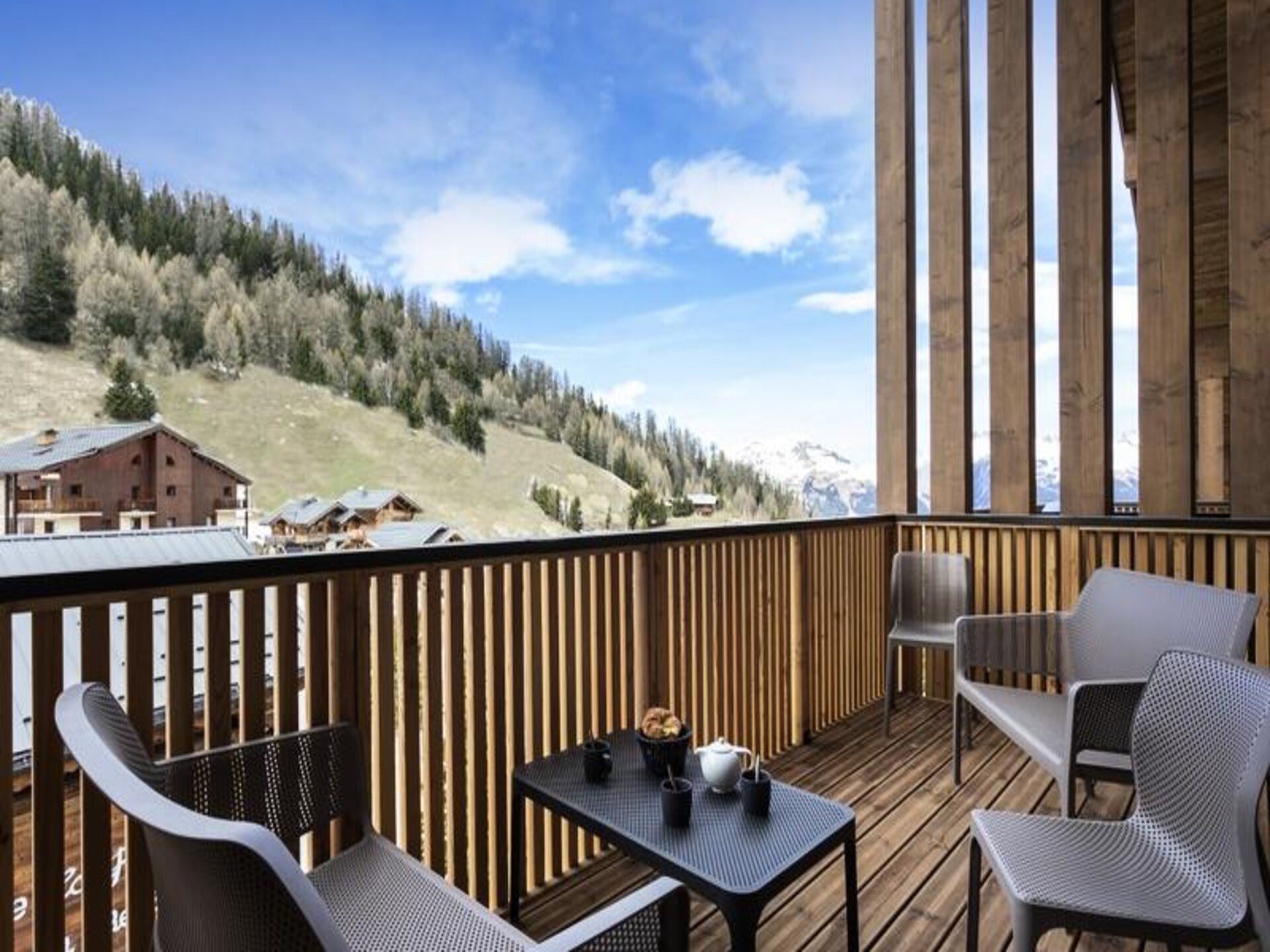 Ski-in/ski-out appartement voor 8 personen in La Plagne 1800 - foto 12