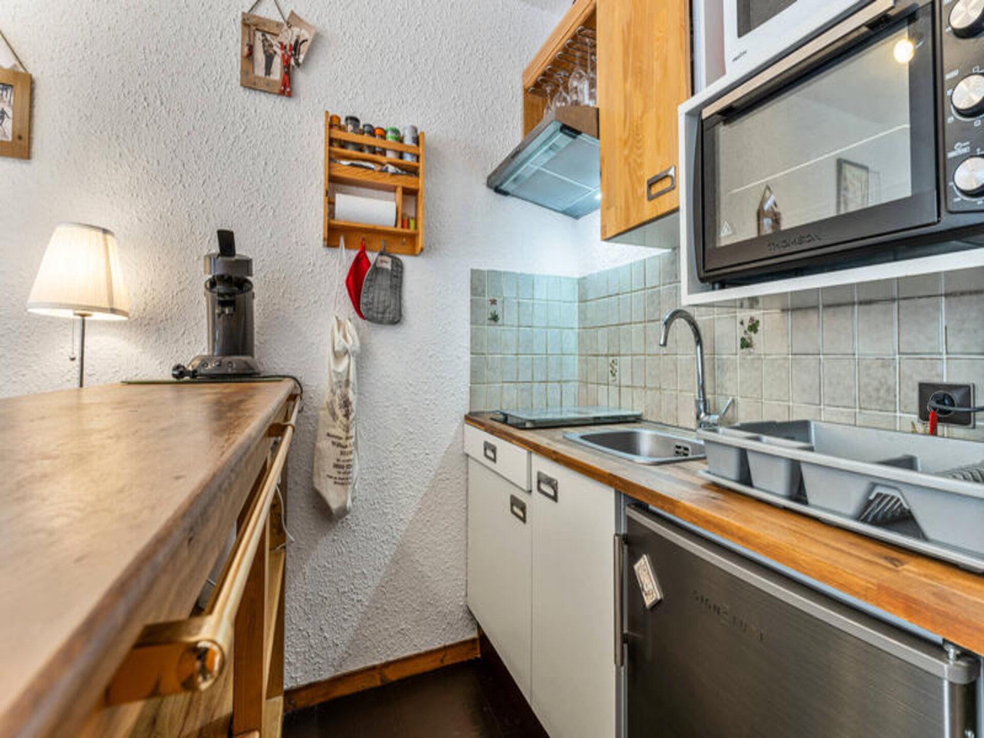 Knusse studio op 100m van de piste met uitzicht op de vallei in Les Orres 1650 - foto 8