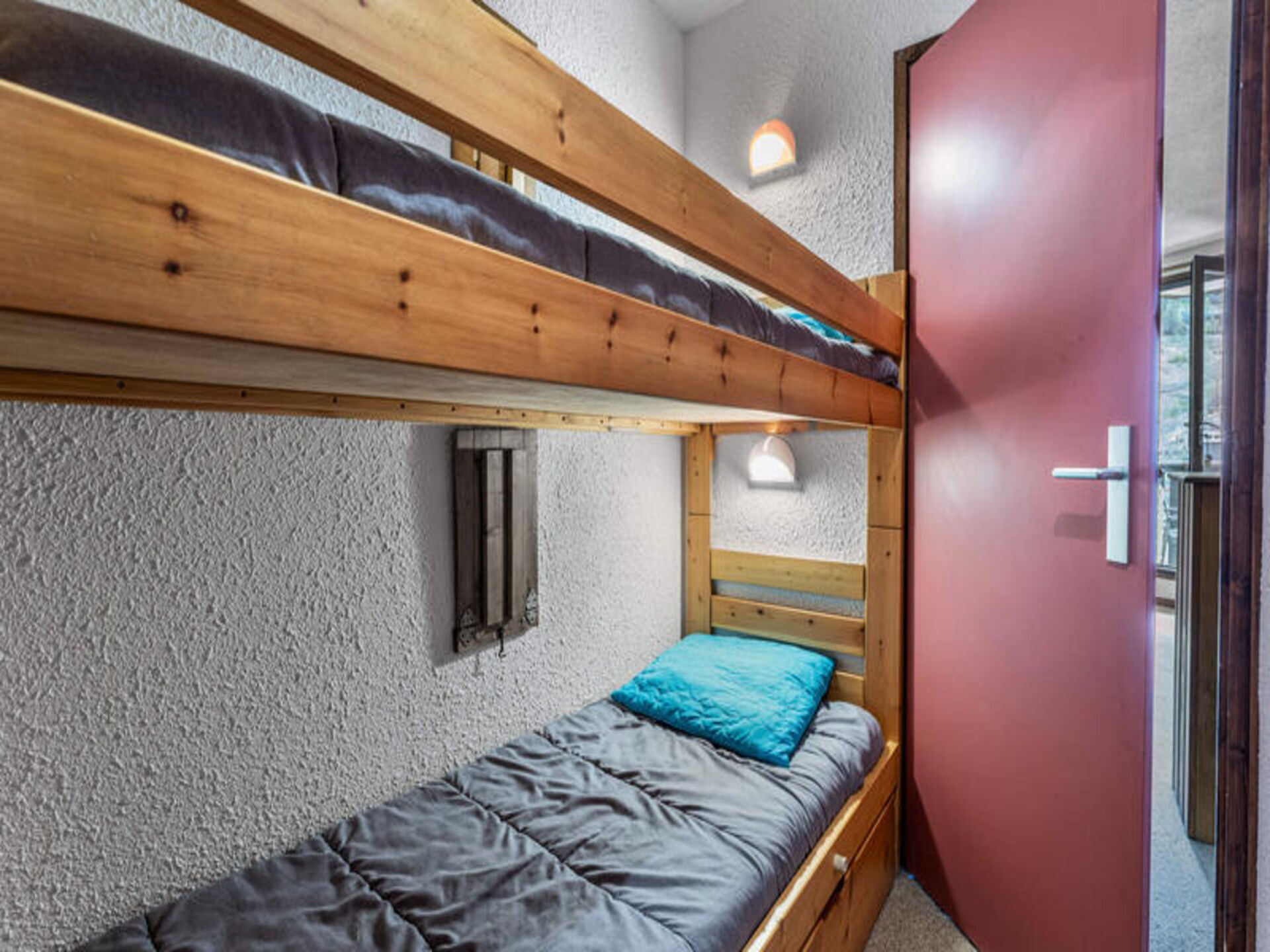 Knusse studio op 100m van de piste met uitzicht op de vallei in Les Orres 1650 - foto 10