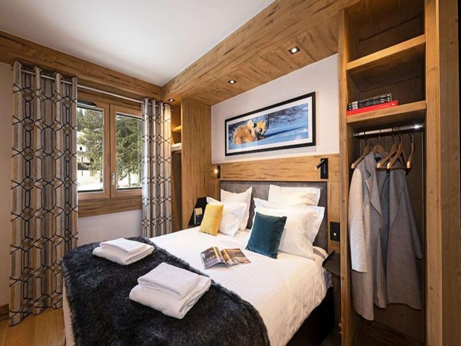 Luxe appartement voor 6 personen aan de piste in Les Saisies - foto 17