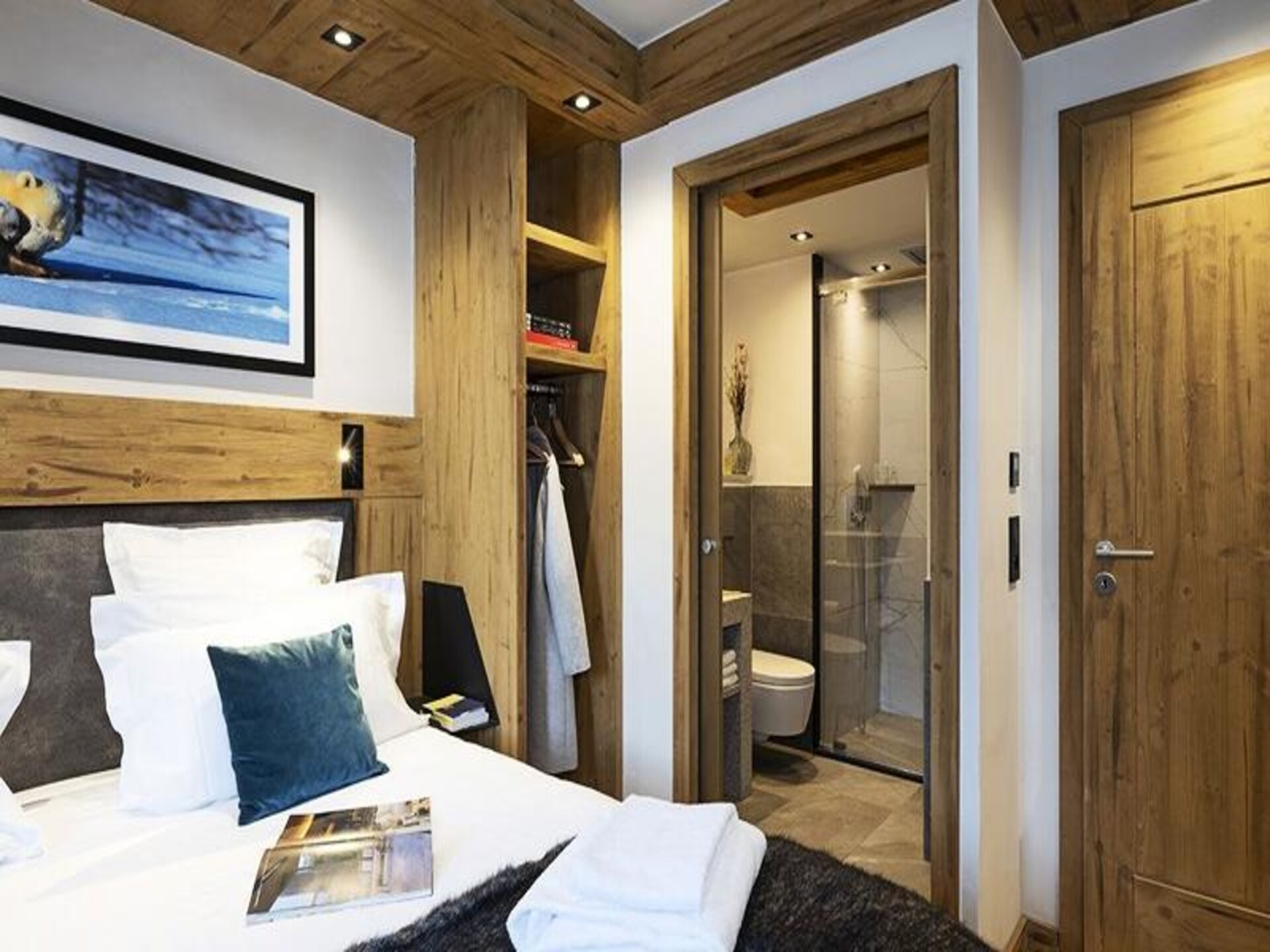 Luxe appartement voor 6 personen aan de piste in Les Saisies - foto 18