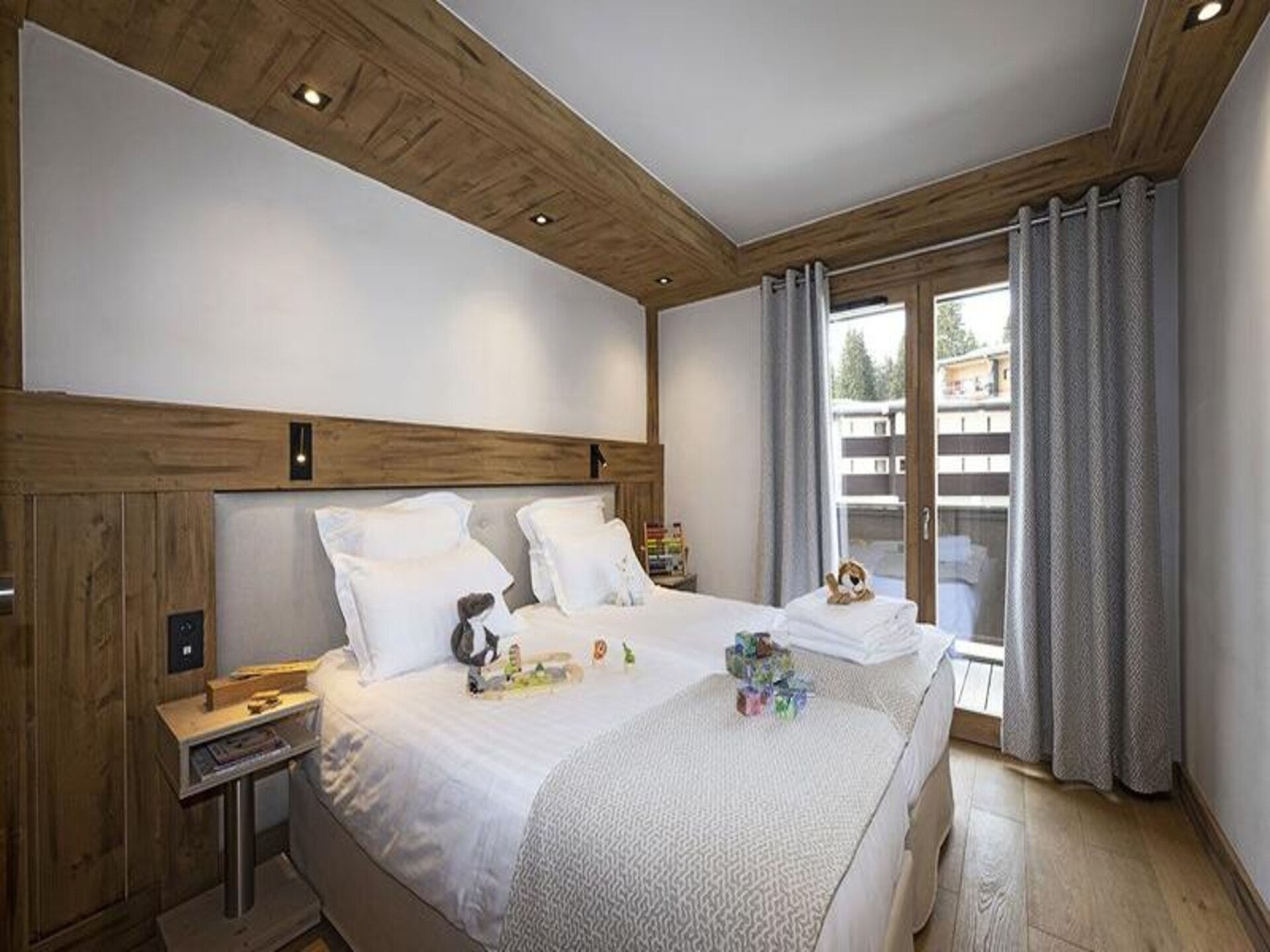 Luxe appartement voor 6 personen aan de piste in Les Saisies - foto 23