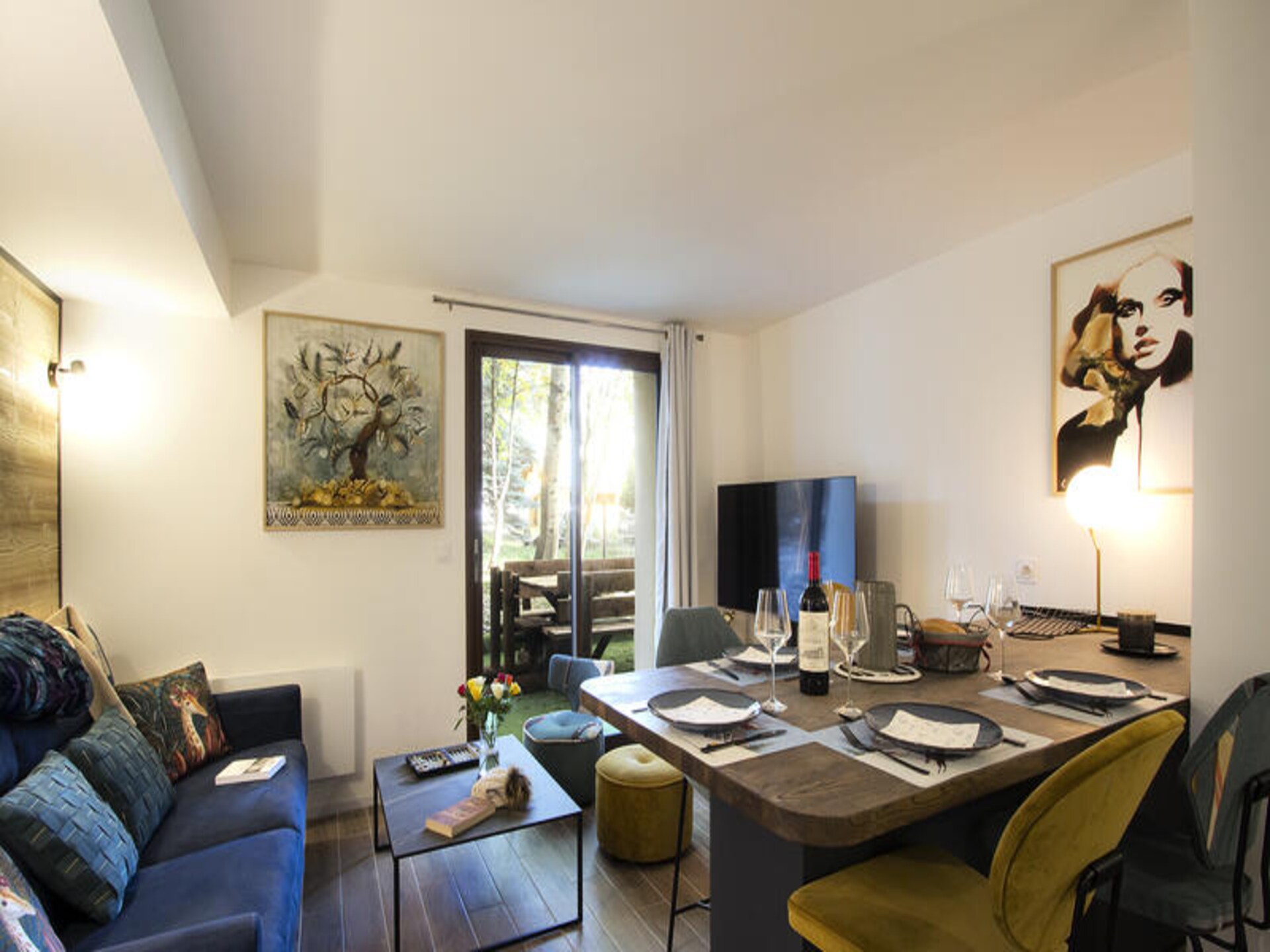 Knus appartement op de begane grond met privétuin, op 100 meter van de piste - foto 3