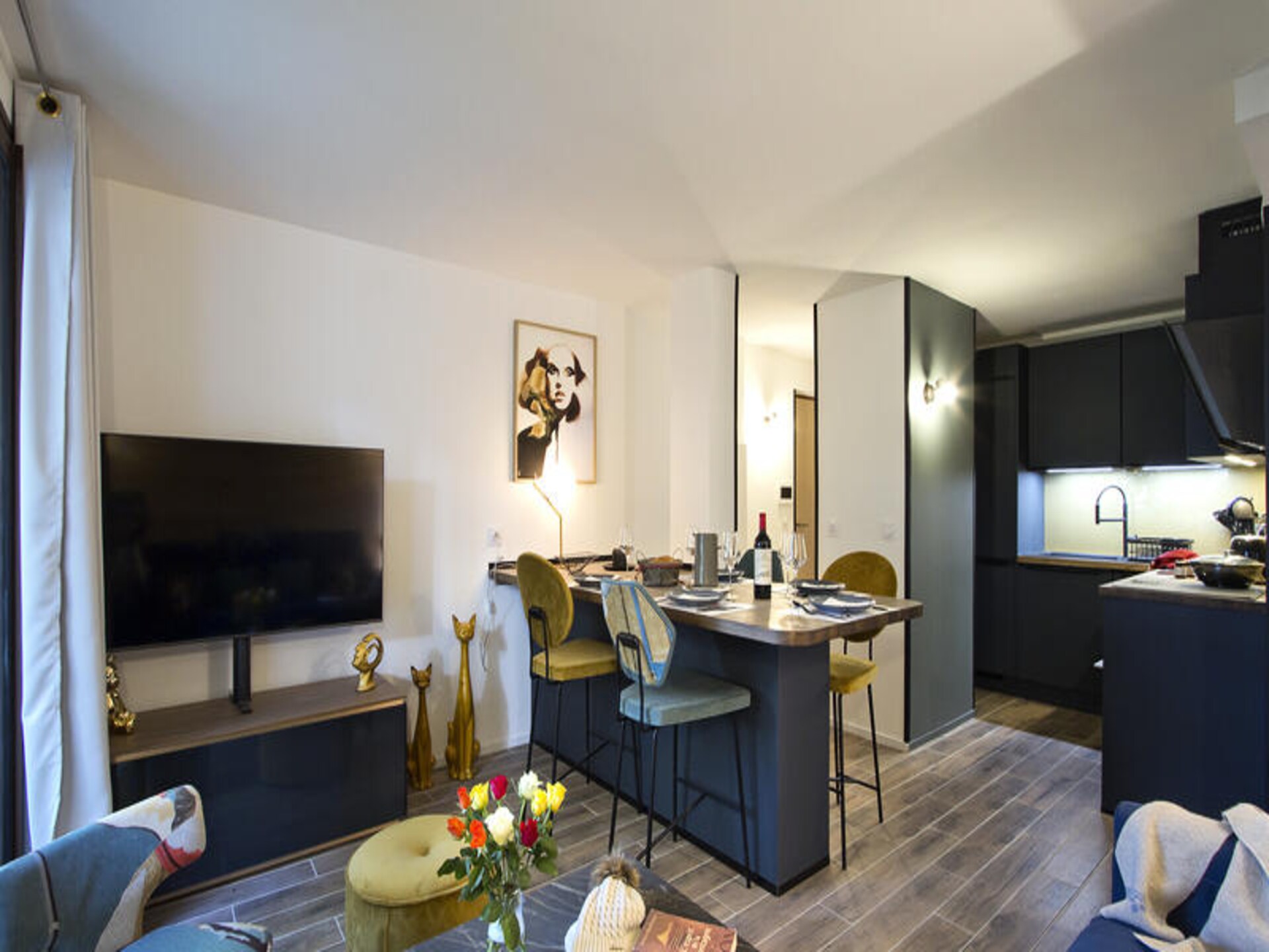 Knus appartement op de begane grond met privétuin, op 100 meter van de piste - foto 4