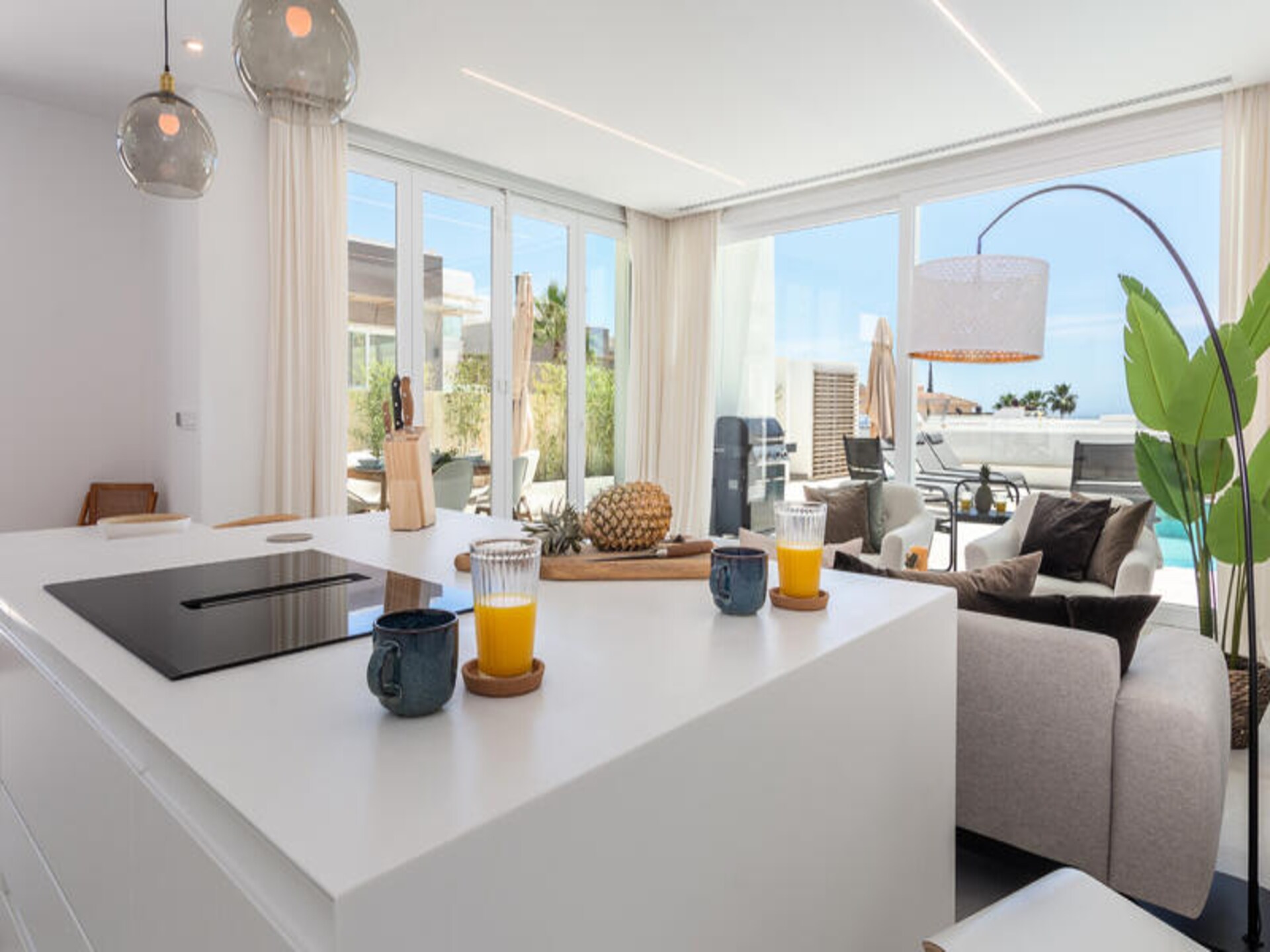 Panoramisch zeezicht appartement met privézwembad nabij Marbella voor 8 personen - foto 6