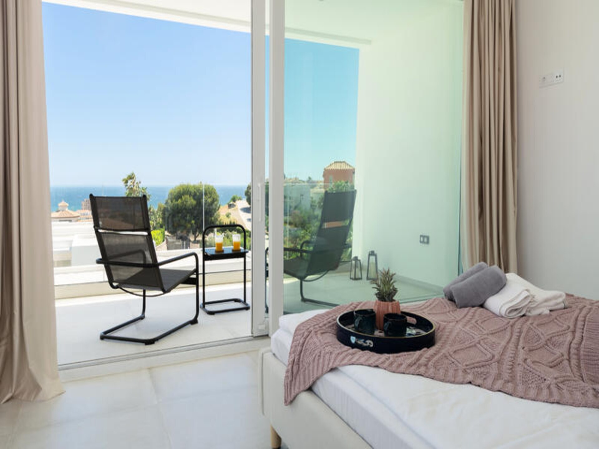 Panoramisch zeezicht appartement met privézwembad nabij Marbella voor 8 personen - foto 15