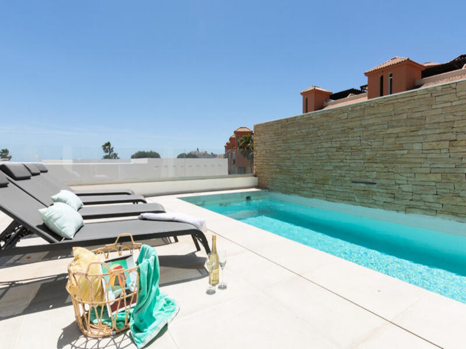 Panoramisch zeezicht appartement met privézwembad nabij Marbella voor 8 personen - foto 17