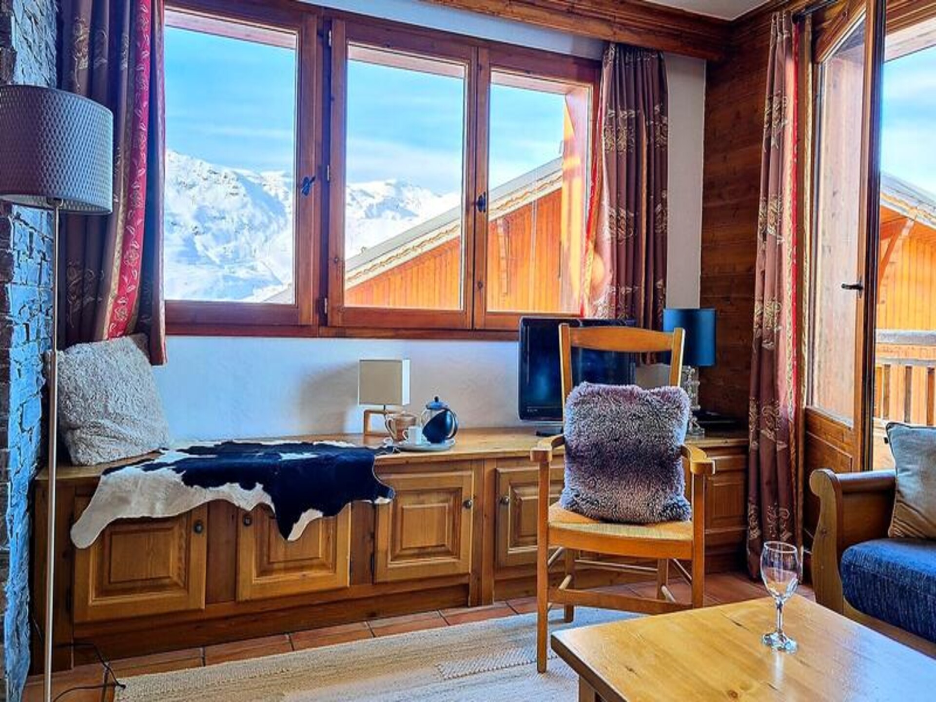 Duplexappartement direct aan de piste in Les Belleville voor 8 personen - foto 3