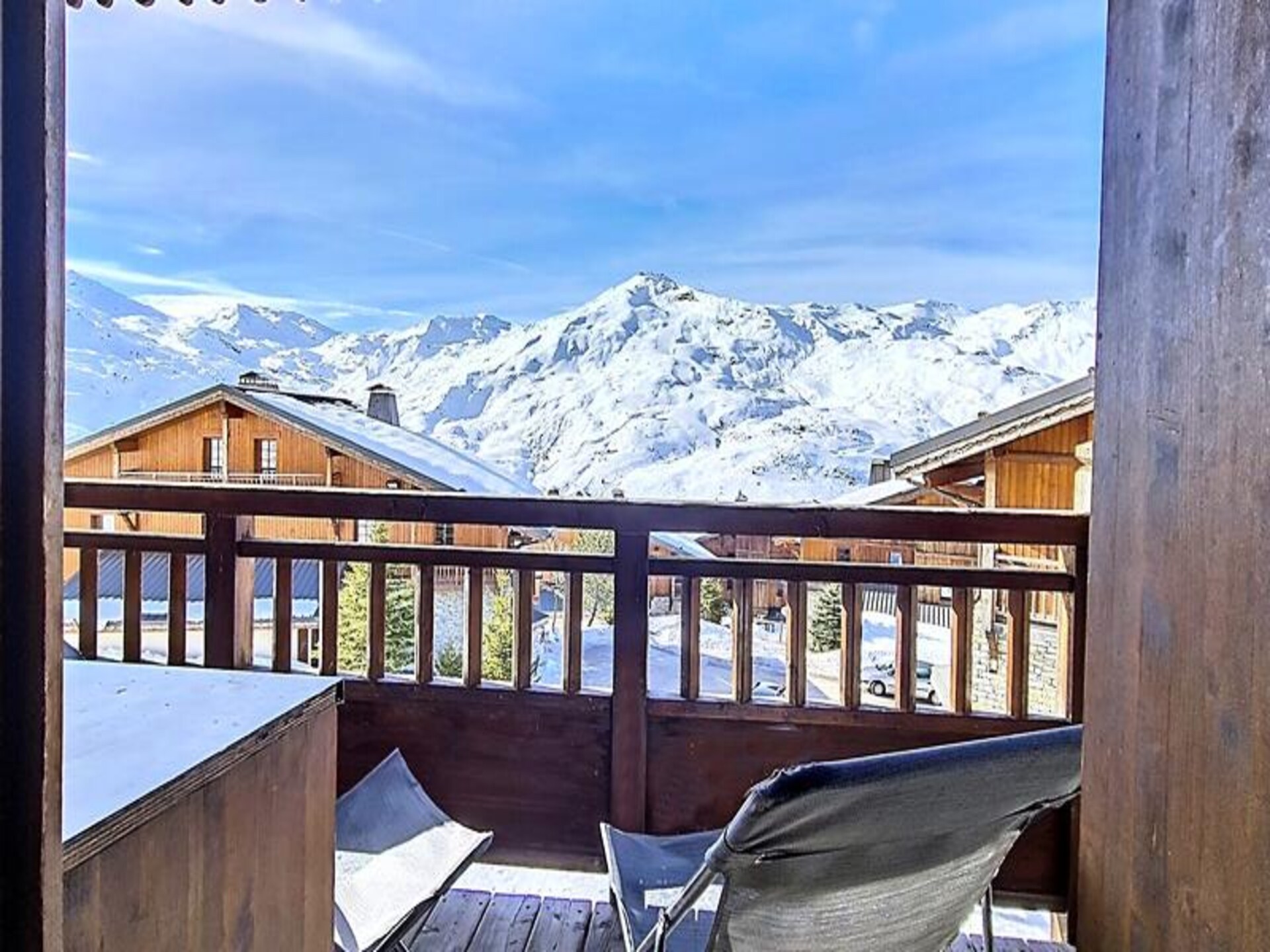 Duplexappartement direct aan de piste in Les Belleville voor 8 personen - foto 4