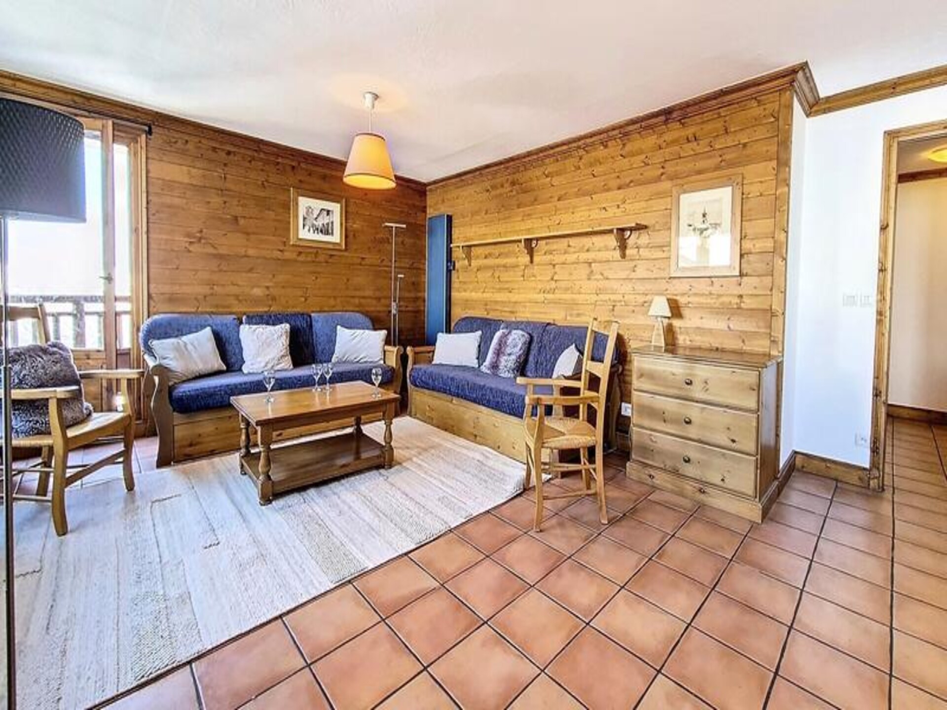Duplexappartement direct aan de piste in Les Belleville voor 8 personen - foto 9