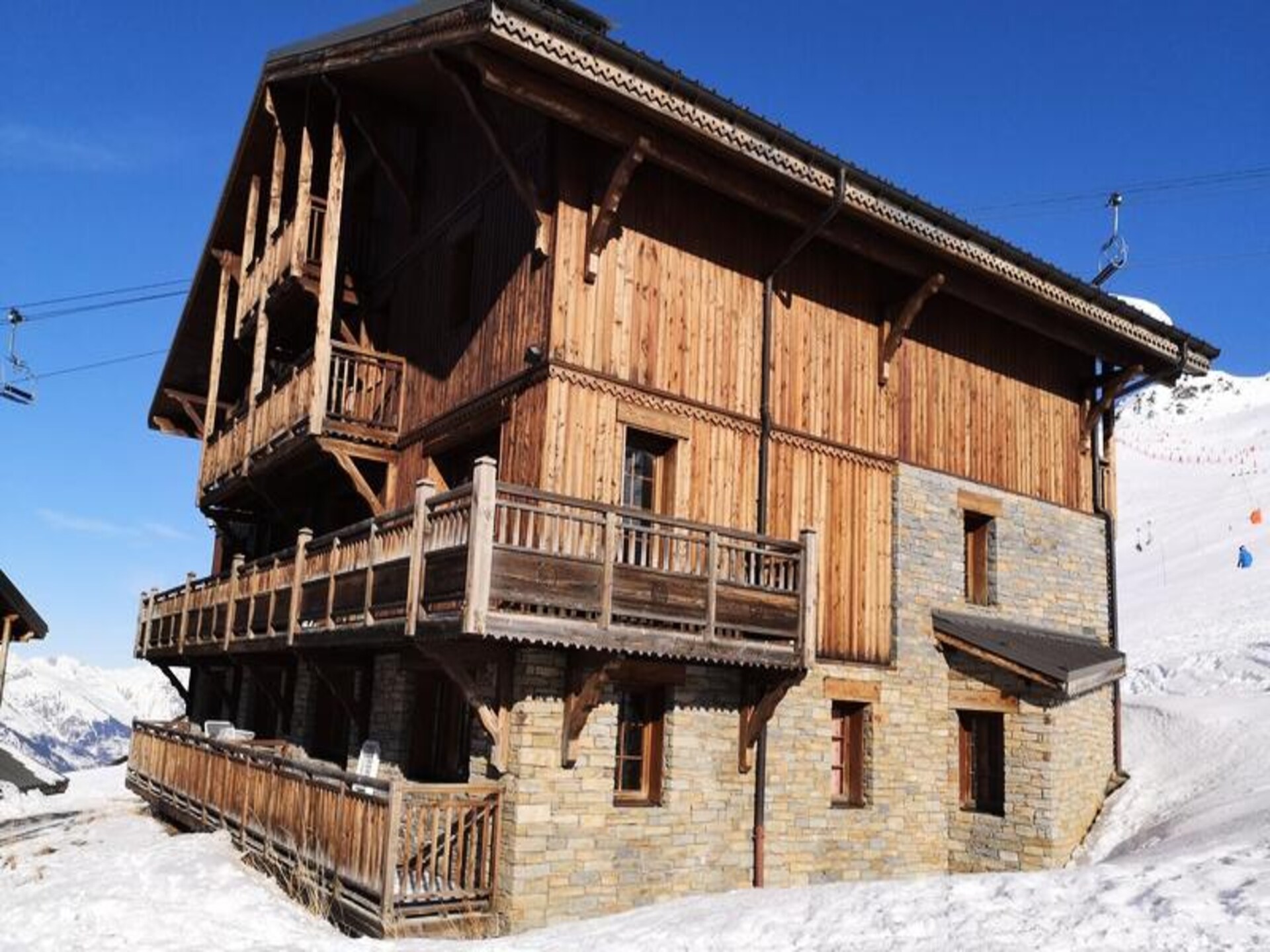 Duplexappartement direct aan de piste in Les Belleville voor 8 personen - foto 16