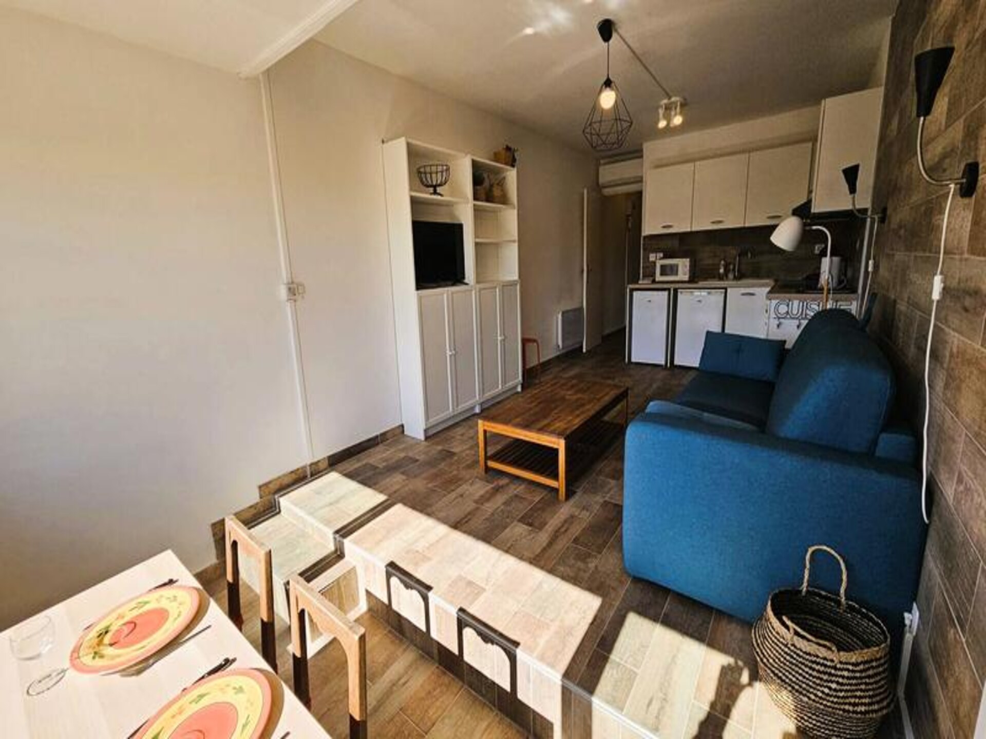 Licht studio-appartement met uitzicht op zee en park in Sablettes - foto 4