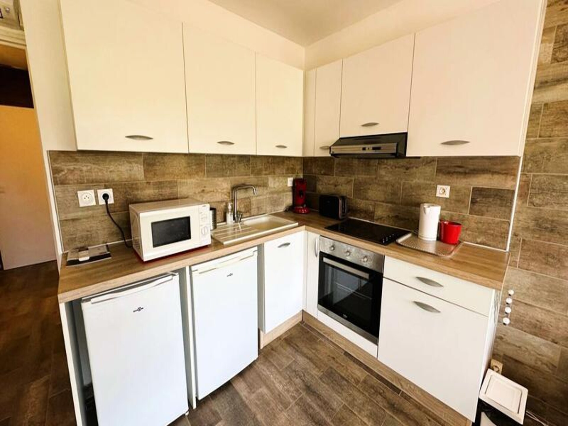 Licht studio-appartement met uitzicht op zee en park in Sablettes - foto 7