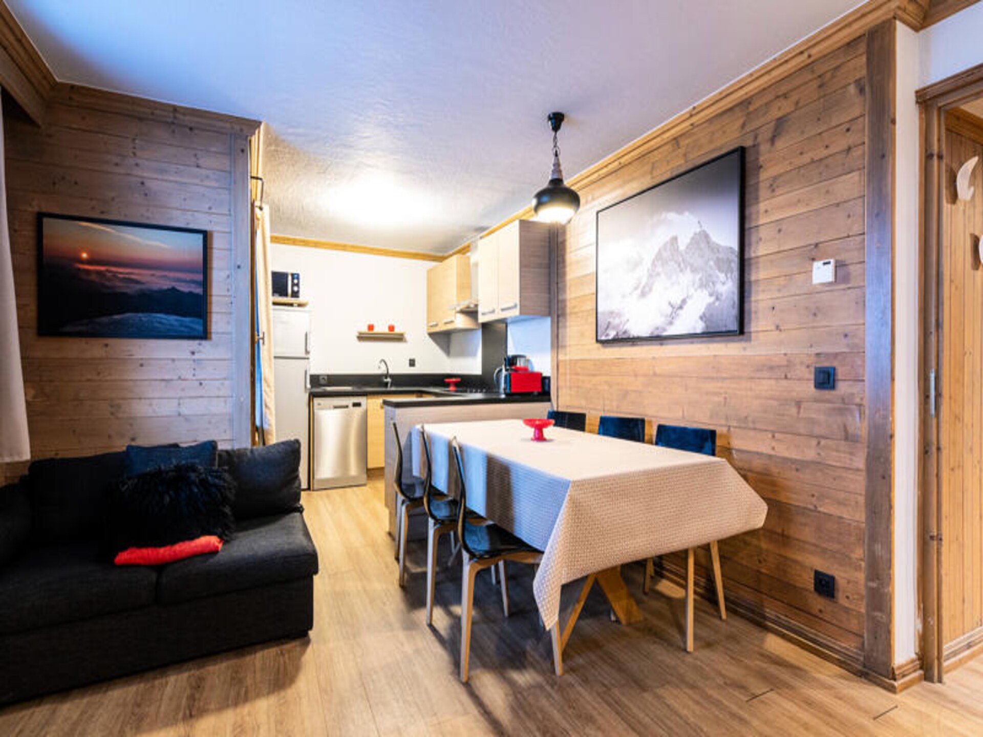 Chalet Mouflon: 6-persoons appartement met zuidbalkon in Val Thorens - foto 5
