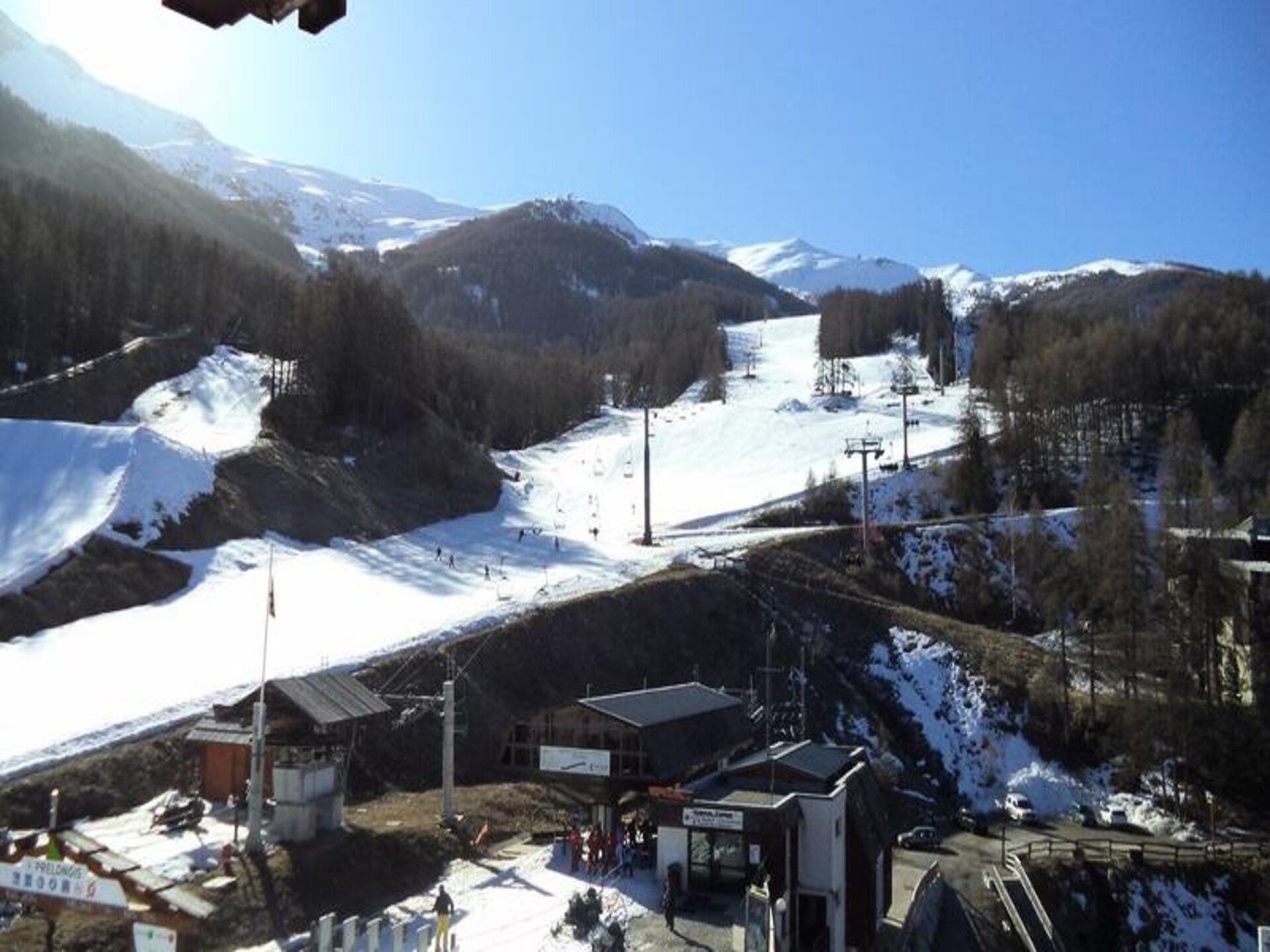 Studio aan de piste in Les Orres met balkon op het zuidoosten - foto 6