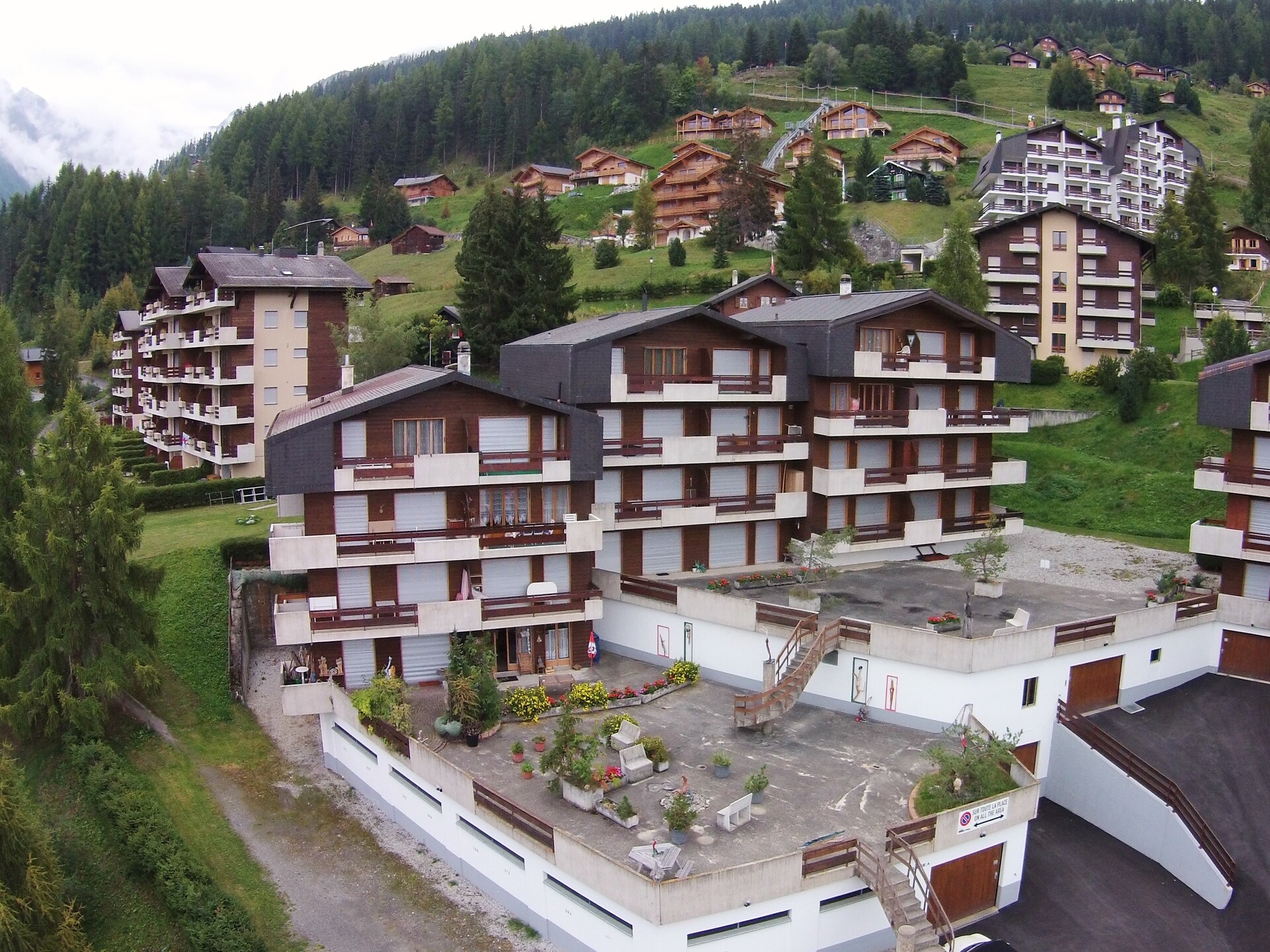 Centraal gelegen appartement in La Tzoumaz met uitzicht op de Rhônevallei - foto 19