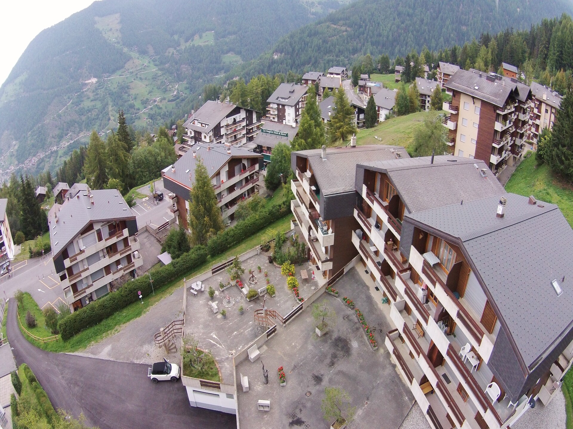 Centraal gelegen appartement in La Tzoumaz met uitzicht op de Rhônevallei - foto 7