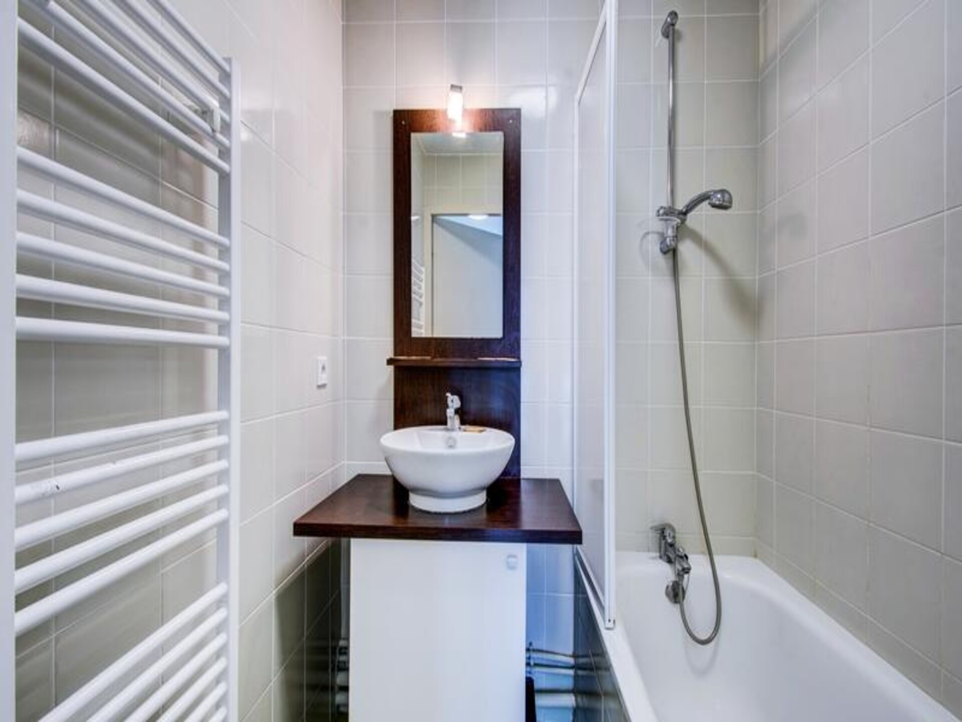 Appartement 6p in La Féclaz met zwembad, sauna en uitzicht op de bergen - foto 11